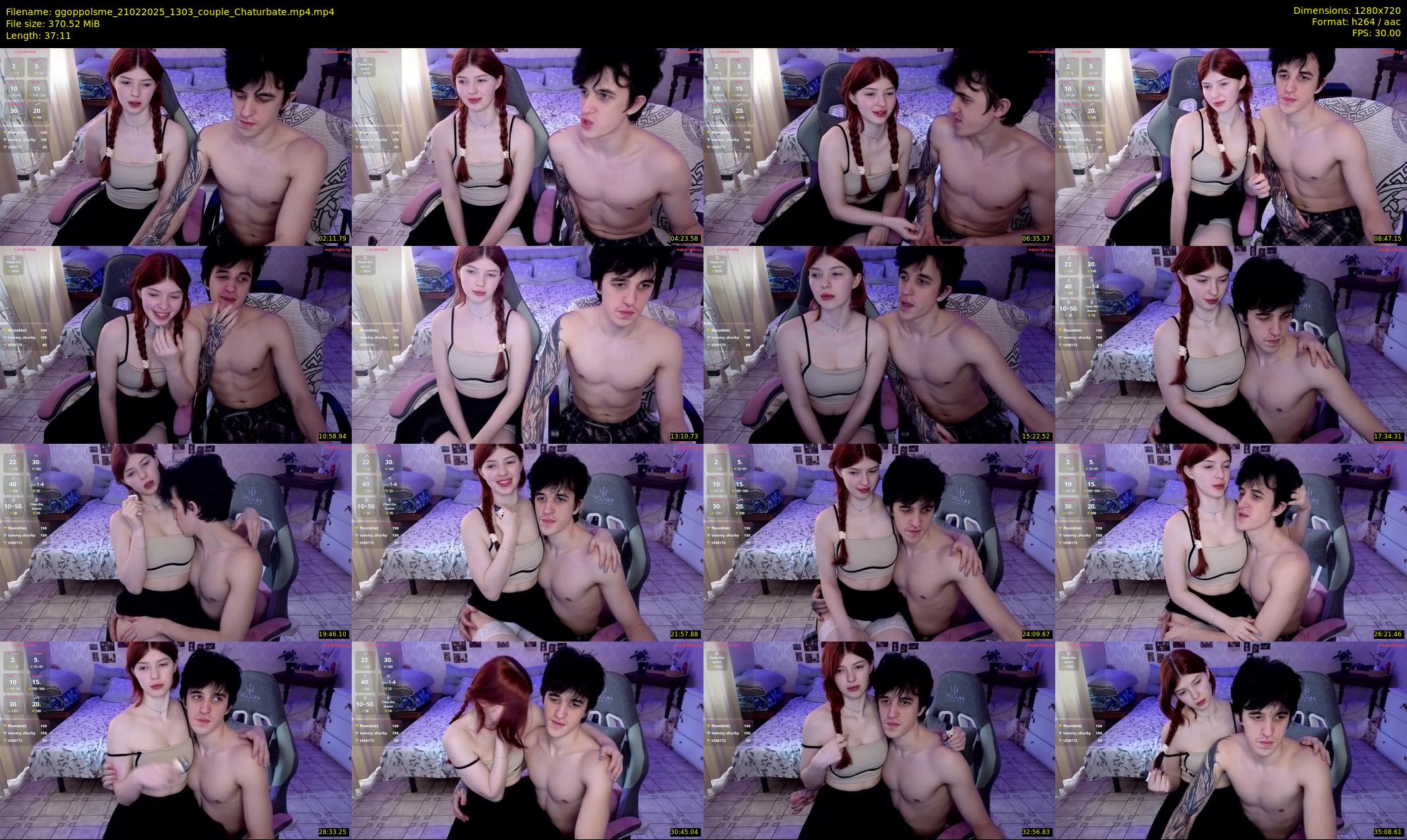ggoppolsme — 38 minute Chaturbate couple cam show recording, 720p, Feb 21, 2025