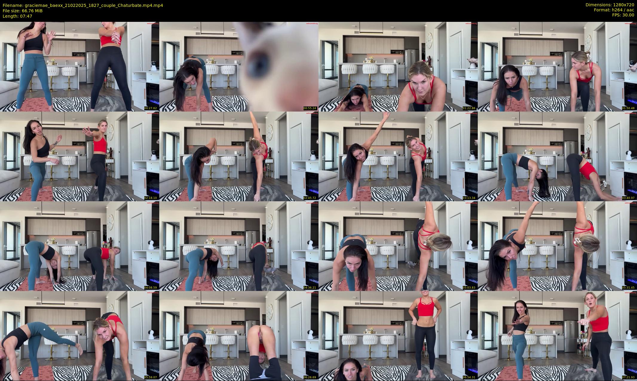 graciemae_baexx — 8 minute Chaturbate female cam show recording, 720p, Feb 21, 2025