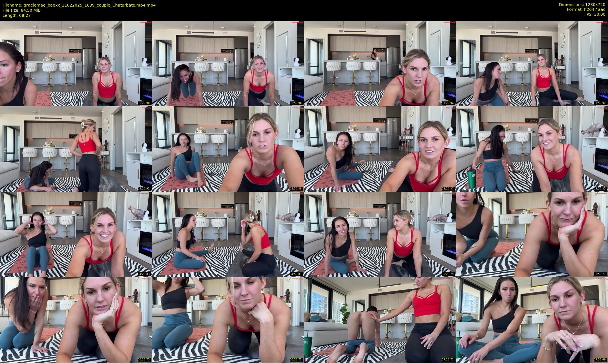 graciemae_baexx — 9 minute Chaturbate female cam show recording, 720p, Feb 21, 2025