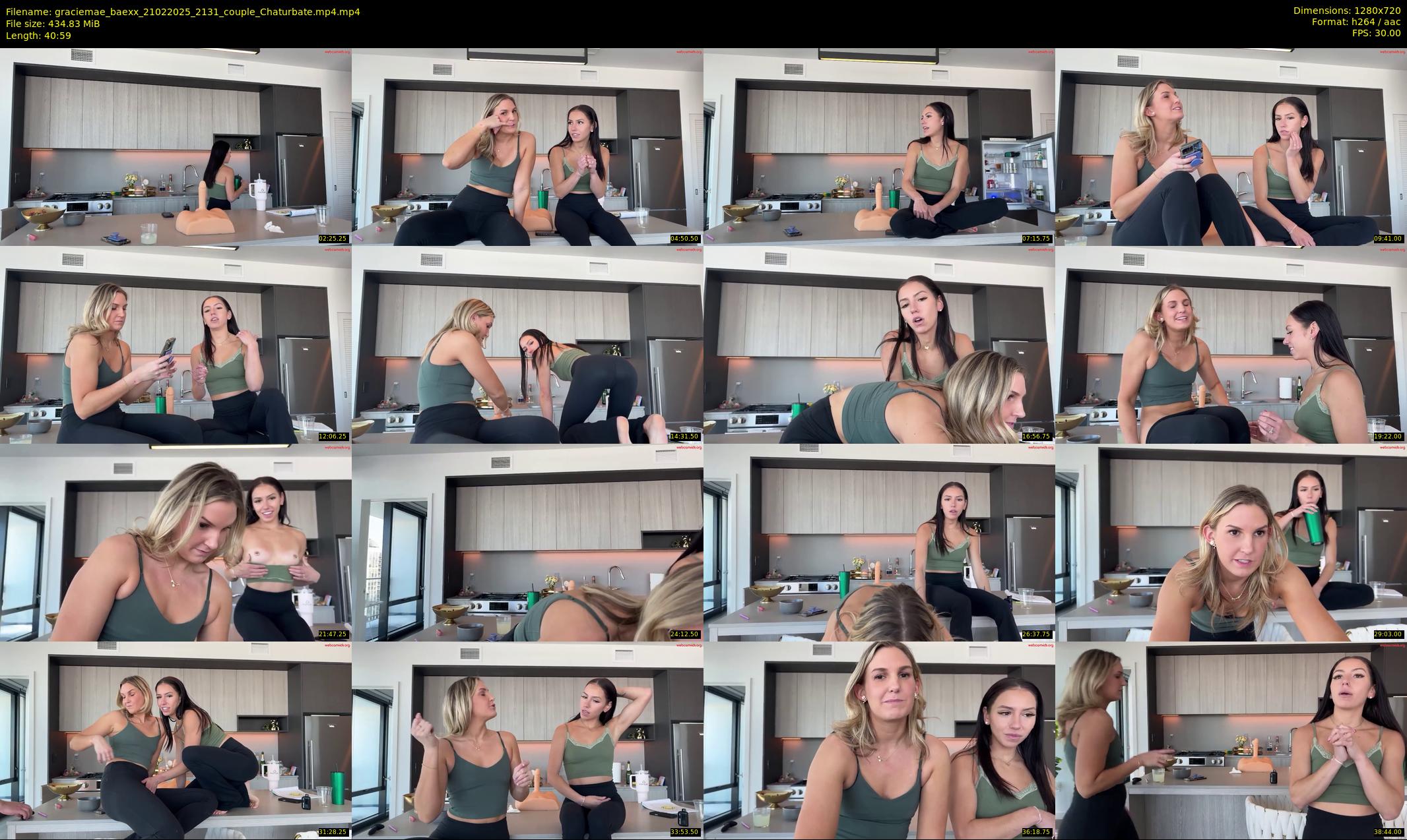 graciemae_baexx — 41 minute Chaturbate female cam show recording, 720p, Feb 21, 2025