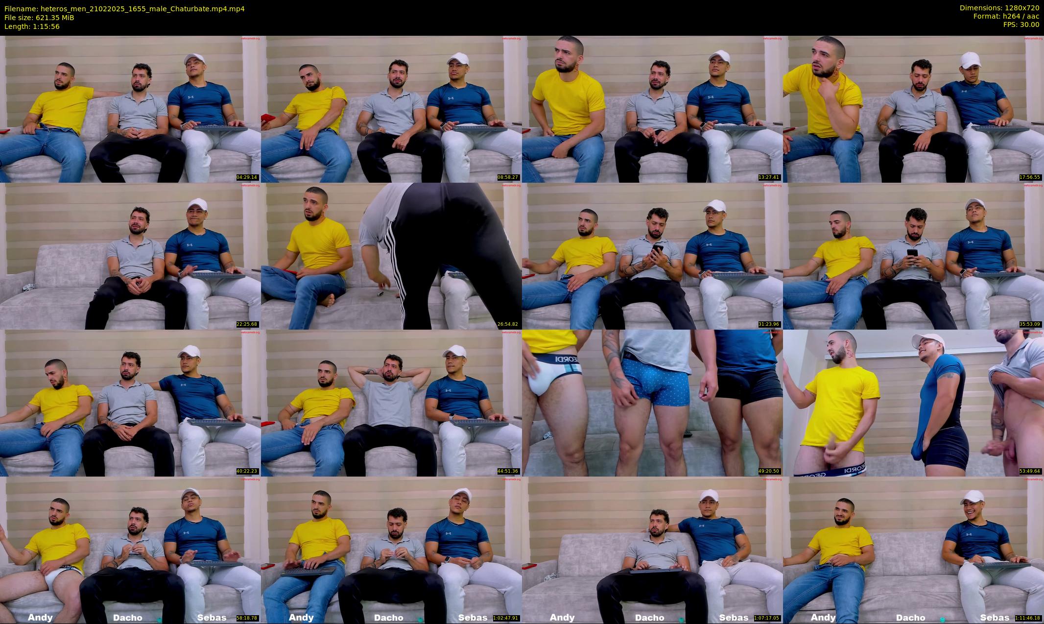 heteros_men — 76 minute Chaturbate male cam show recording, 720p, Feb 21, 2025