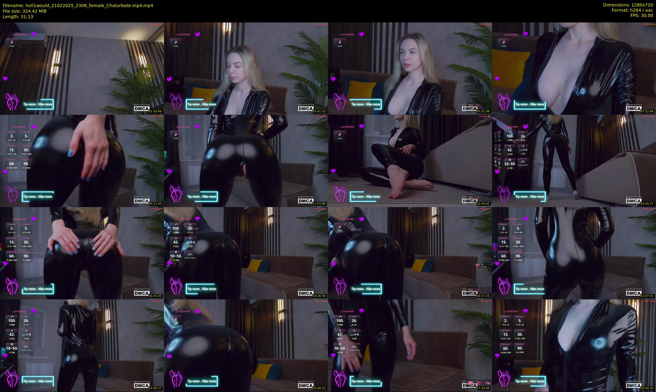 holl1would — 32 minute Chaturbate female cam show recording, 720p, Feb 21, 2025
