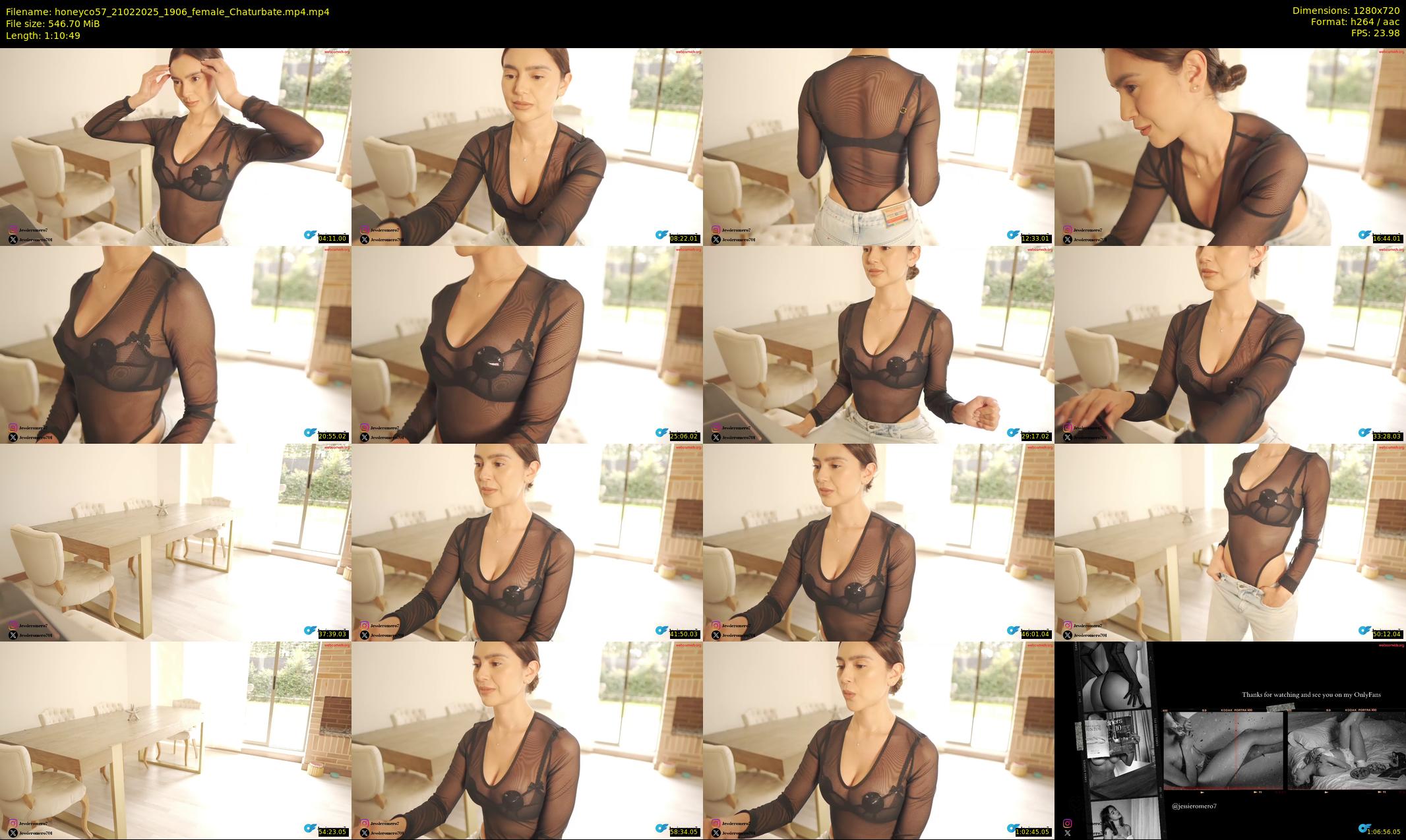 honeyco57 — 71 minute Chaturbate female cam show recording, 720p, Feb 21, 2025