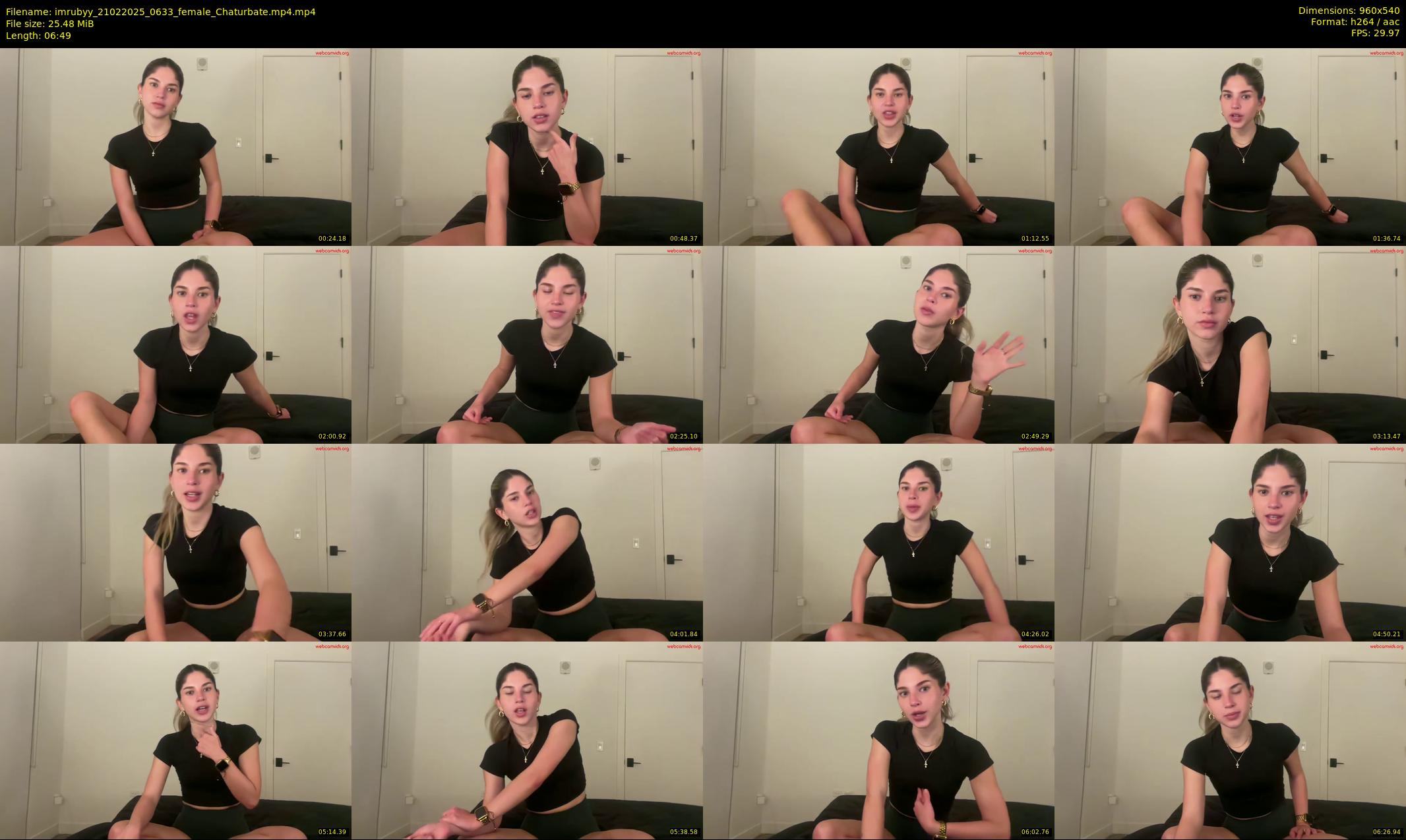 imrubyy — 7 minute Chaturbate female cam show recording, 480p, Feb 21, 2025