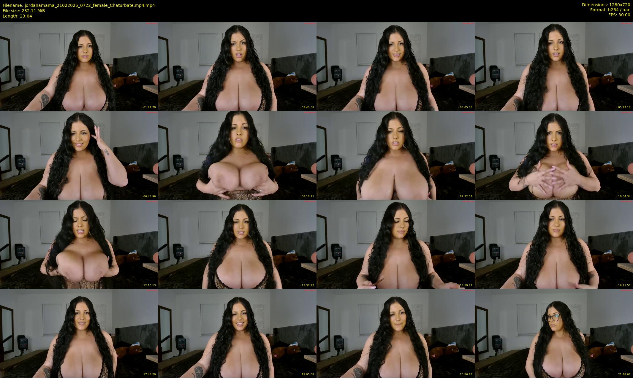 jordanamama — 24 minute Chaturbate couple cam show recording, 720p, Feb 21, 2025