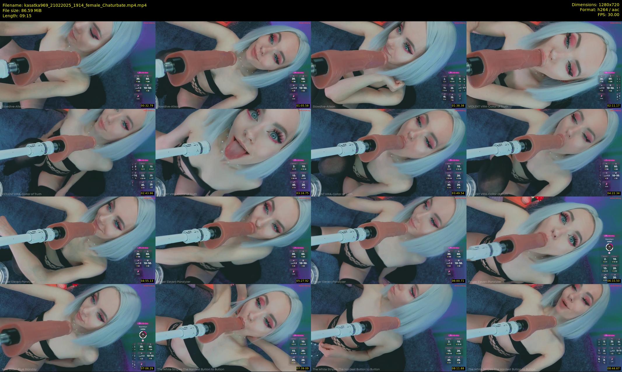 kasatka969 — 10 minute Chaturbate female cam show recording, 720p, Feb 21, 2025