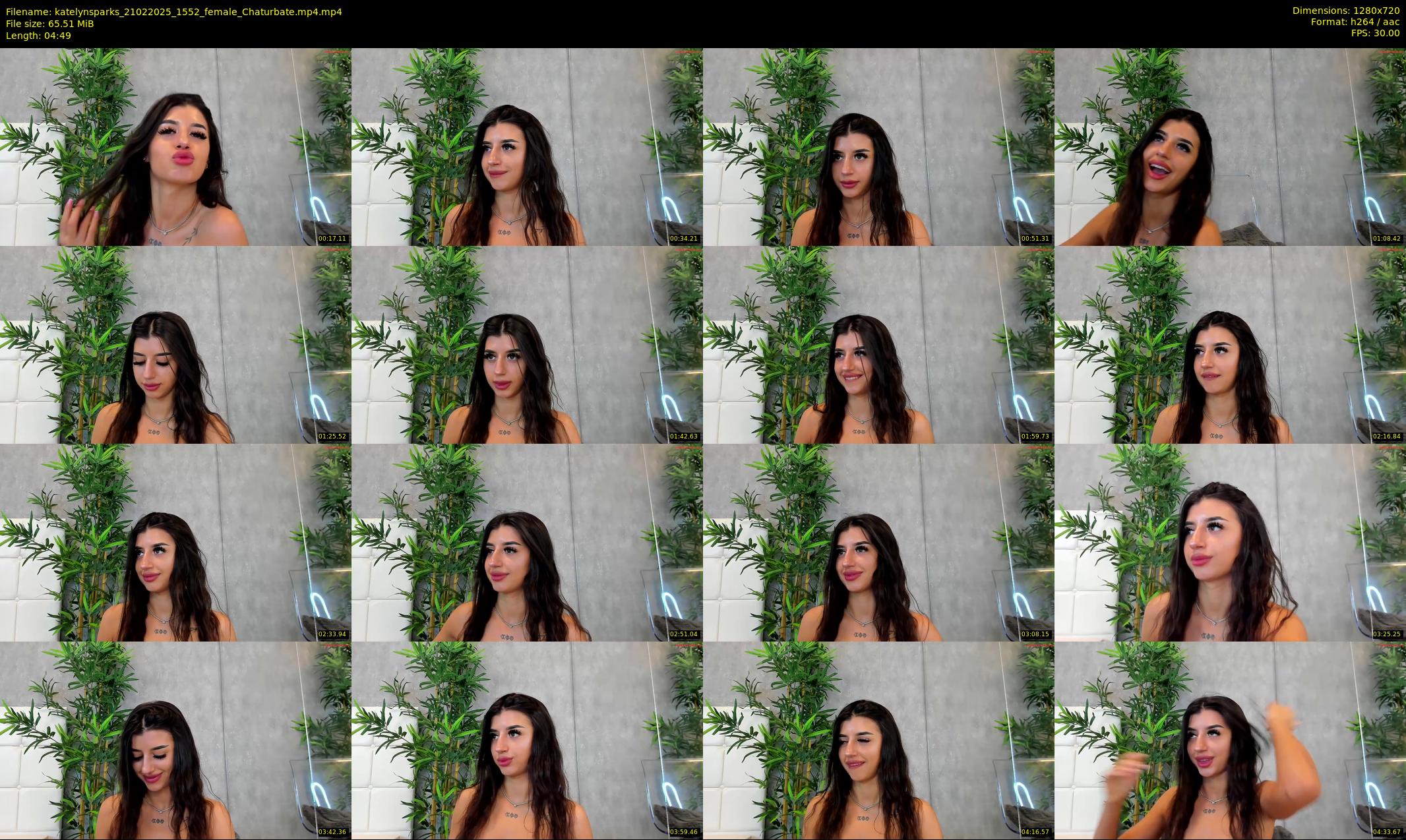 katelynsparks — 5 minute Chaturbate female cam show recording, 720p, Feb 21, 2025