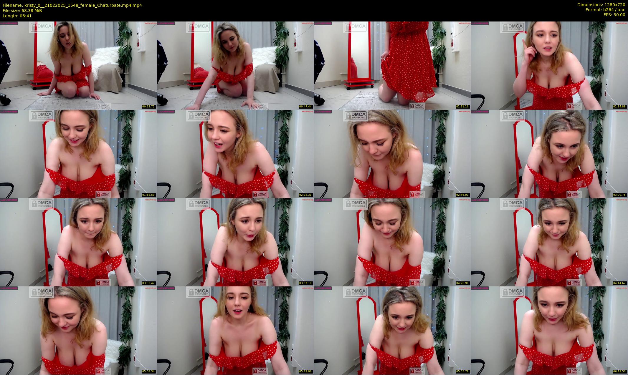 kristy_0_ — 7 minute Chaturbate female cam show recording, 720p, Feb 21, 2025