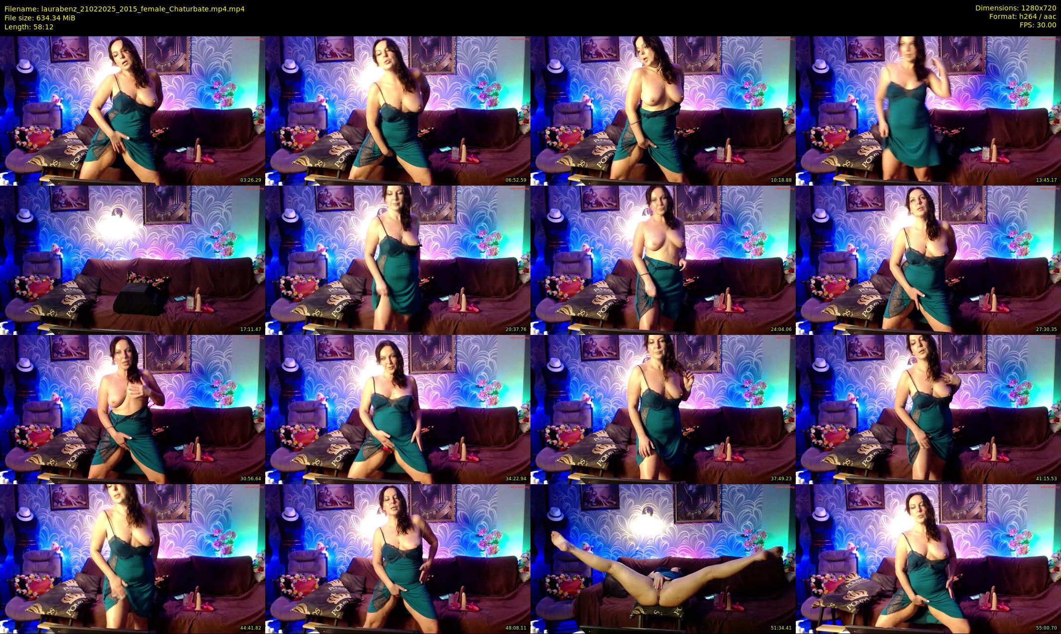 laurabenz — 59 minute Chaturbate female cam show recording, 720p, Feb 21, 2025