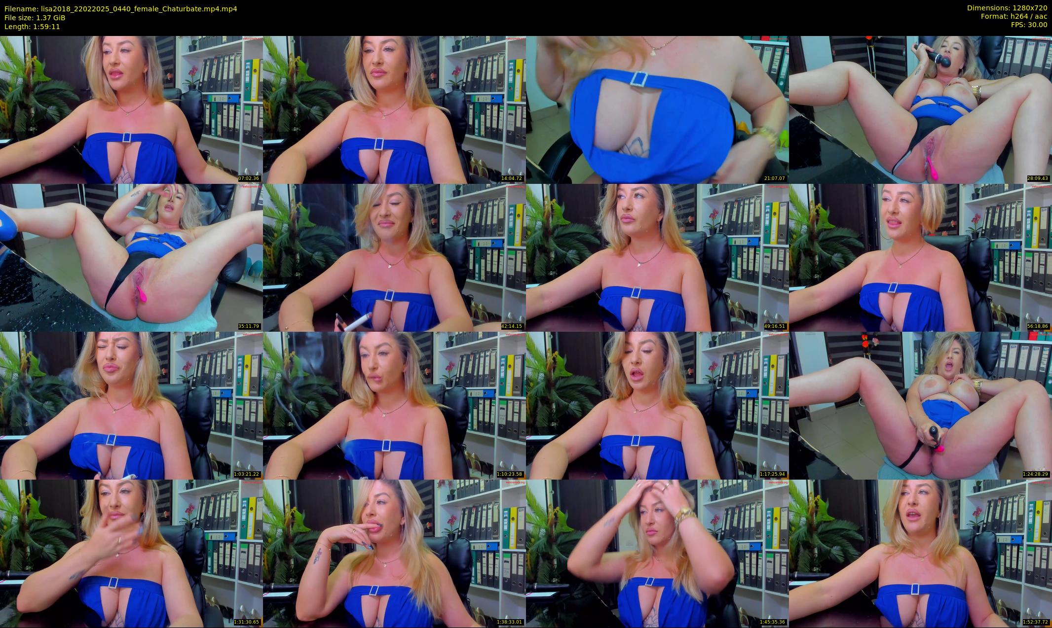 lisa2018 — 120 minute Chaturbate female cam show recording, 720p, Feb 22, 2025
