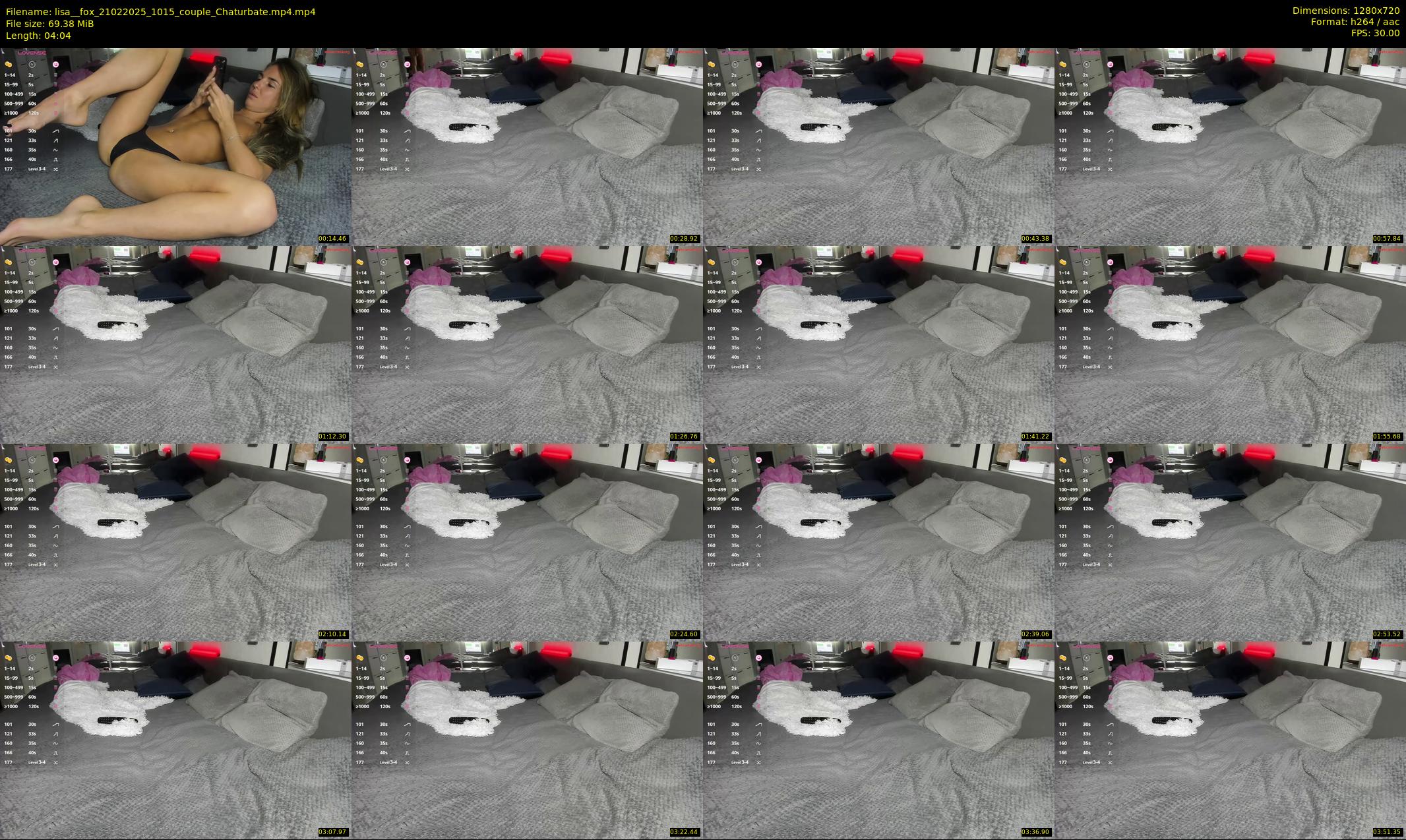 lisa__fox — 5 minute Chaturbate female cam show recording, 720p, Feb 21, 2025