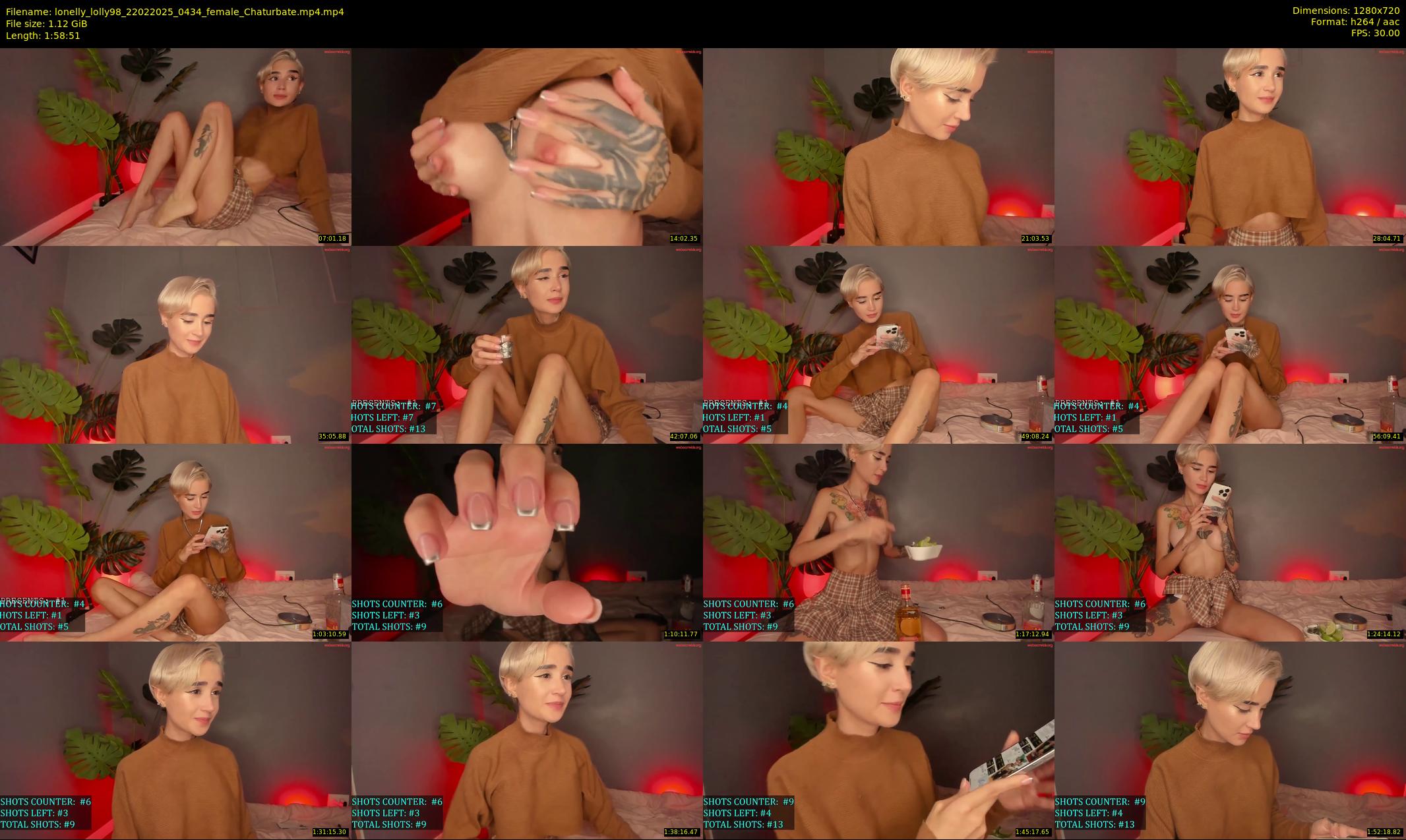 lonelly_lolly98 — 119 minute Chaturbate female cam show recording, 720p, Feb 22, 2025