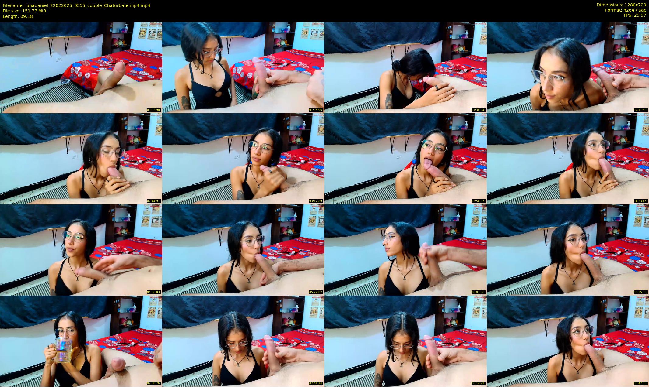 lunadaniel — 10 minute Chaturbate couple cam show recording, 720p, Feb 22, 2025