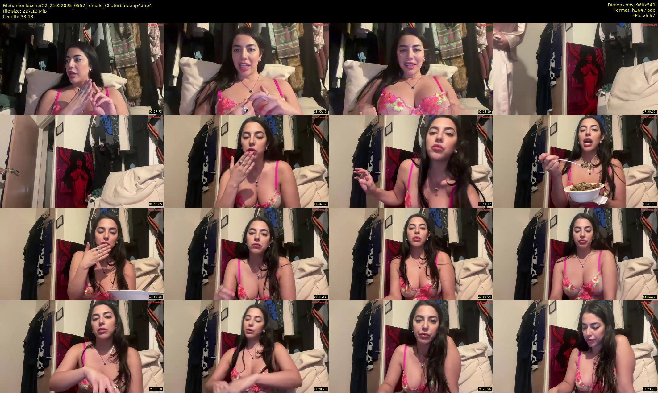 luxcher22 — 34 minute Chaturbate female cam show recording, 480p, Feb 21, 2025