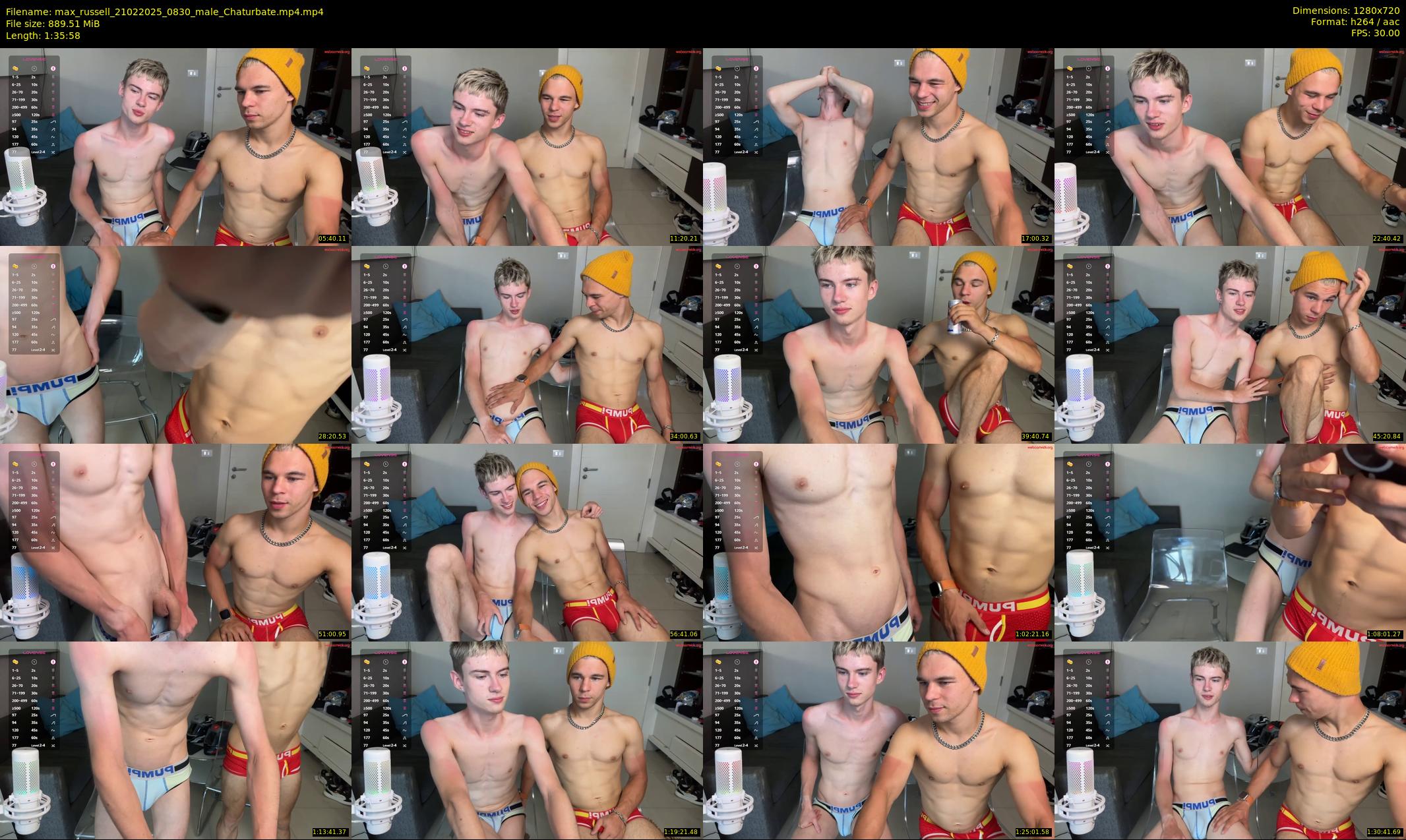 max_russell — 96 minute Chaturbate male cam show recording, 720p, Feb 21, 2025