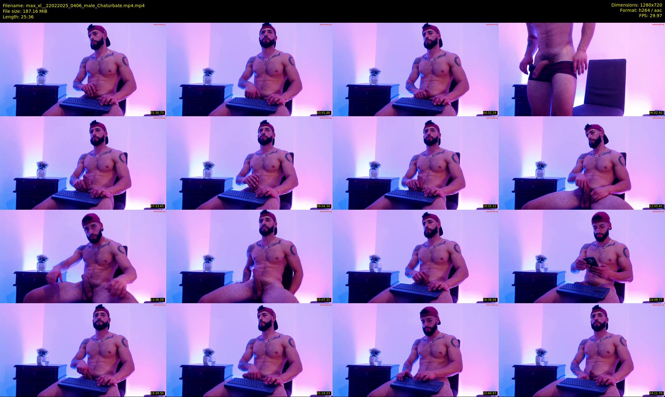max_xl_ — 26 minute Chaturbate male cam show recording, 720p, Feb 22, 2025