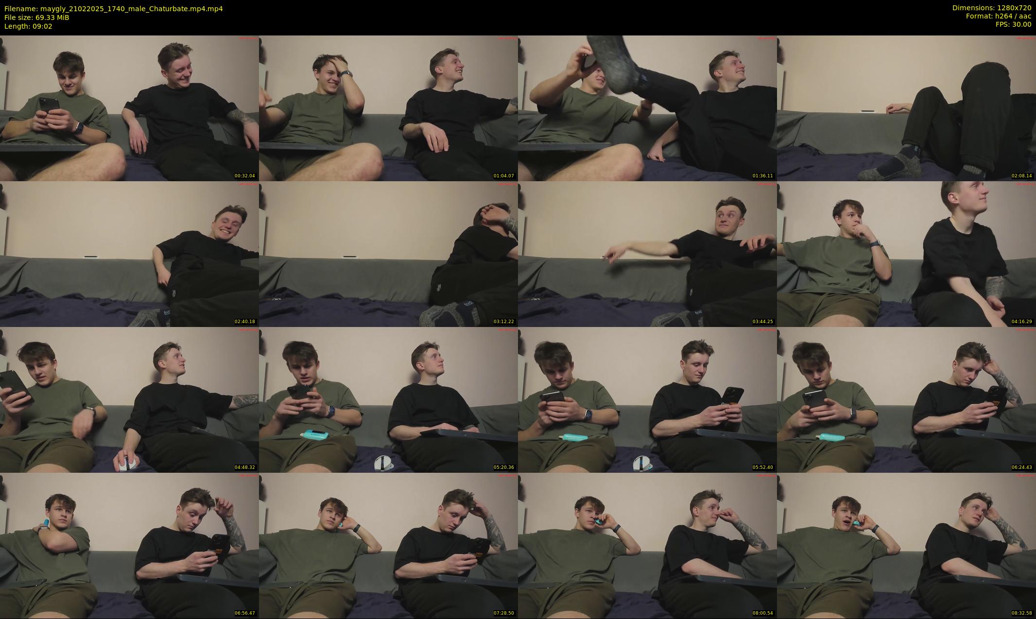 maygly — 10 minute Chaturbate male cam show recording, 720p, Feb 21, 2025