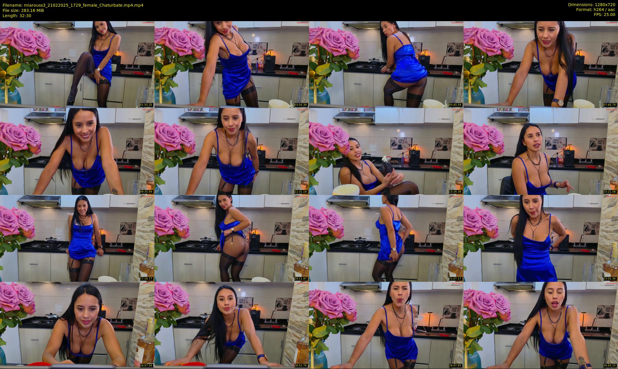 miarouss3 — 33 minute Chaturbate female cam show recording, 720p, Feb 21, 2025
