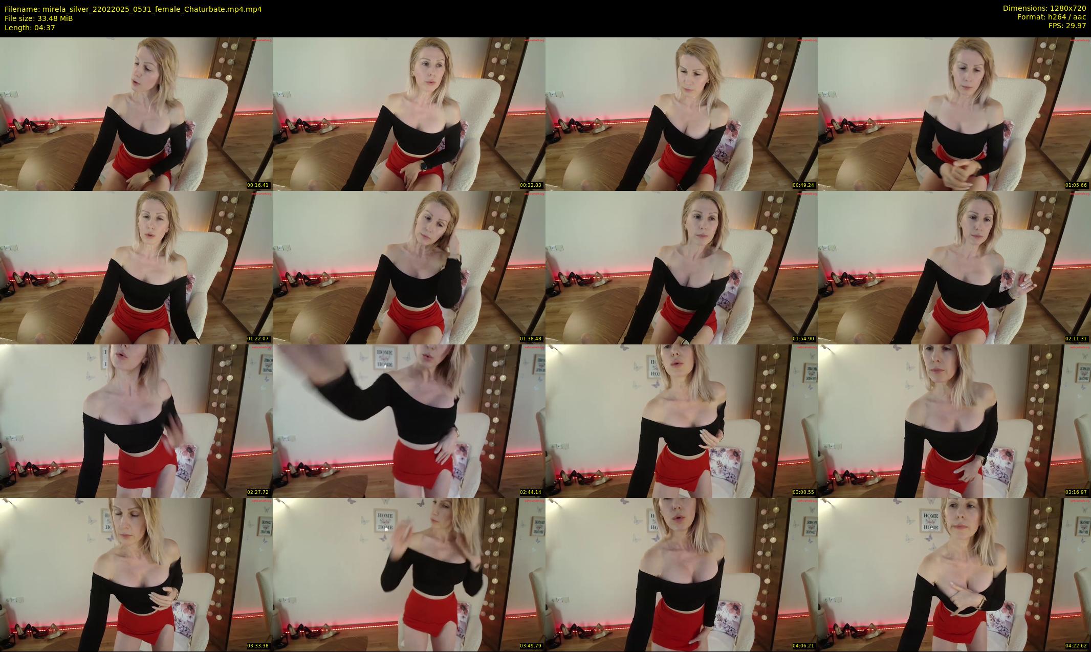mirela_silver — 5 minute Chaturbate female cam show recording, 720p, Feb 22, 2025