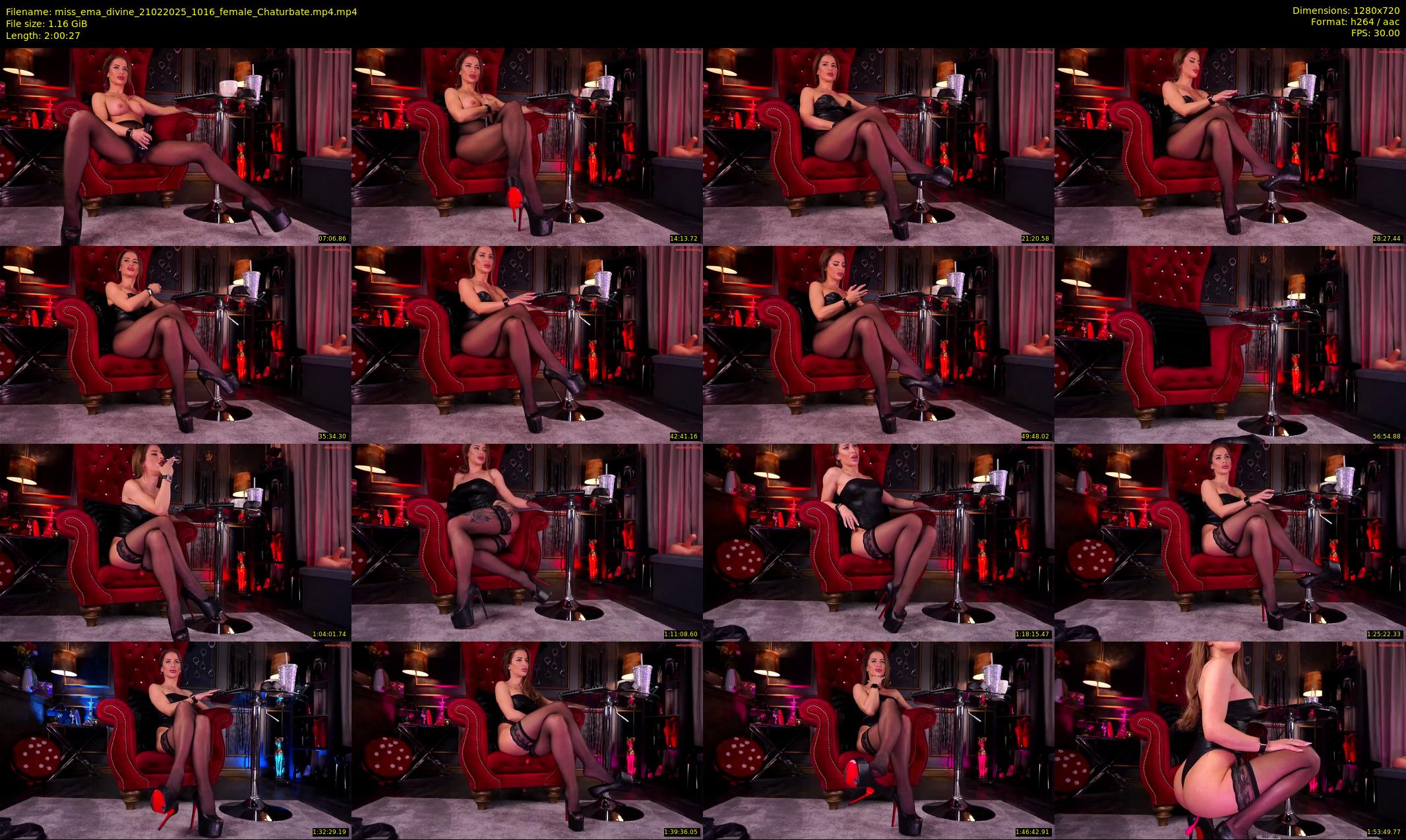 miss_ema_divine — 121 minute Chaturbate female cam show recording, 720p, Feb 21, 2025