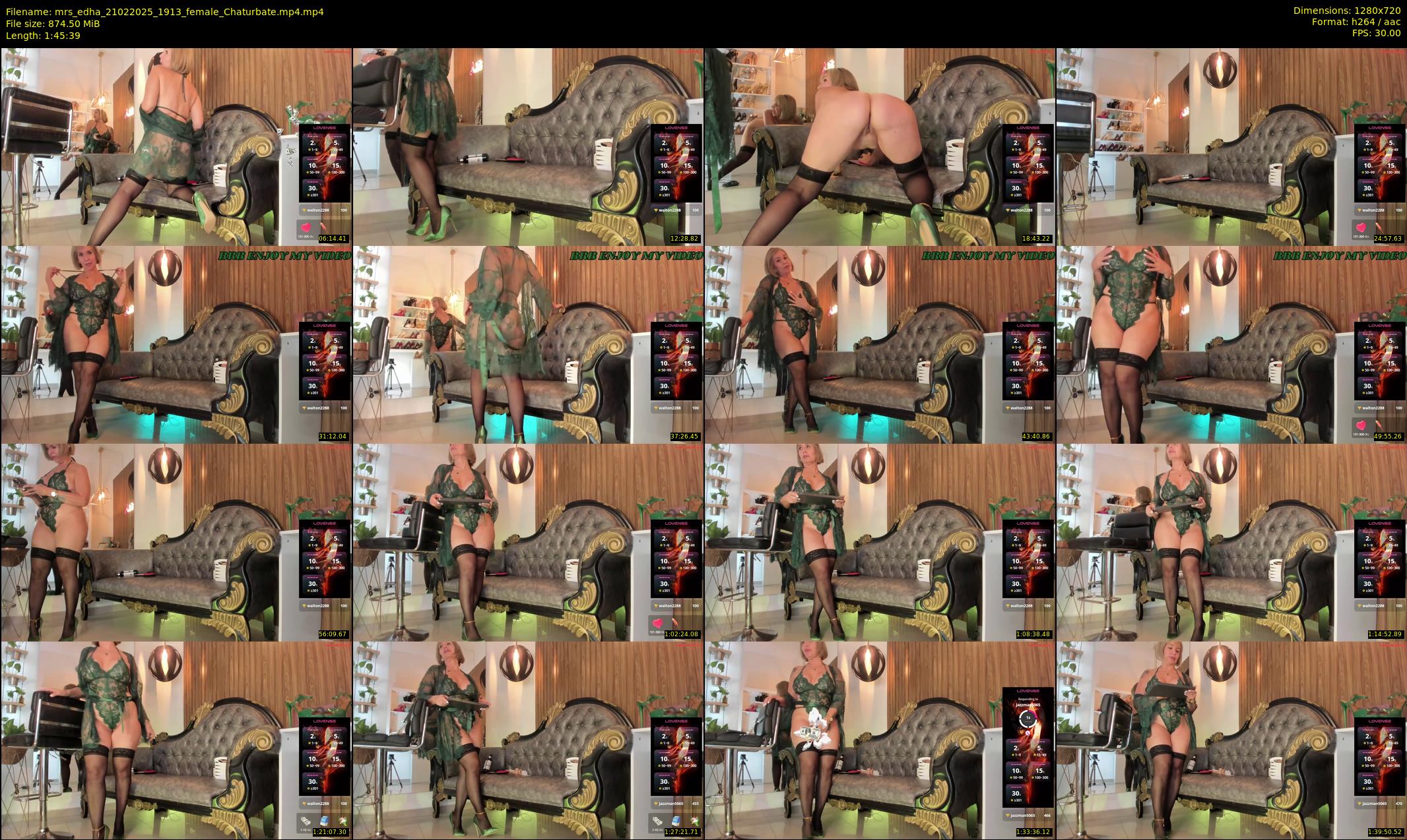 mrs_edha — 106 minute Chaturbate female cam show recording, 720p, Feb 21, 2025