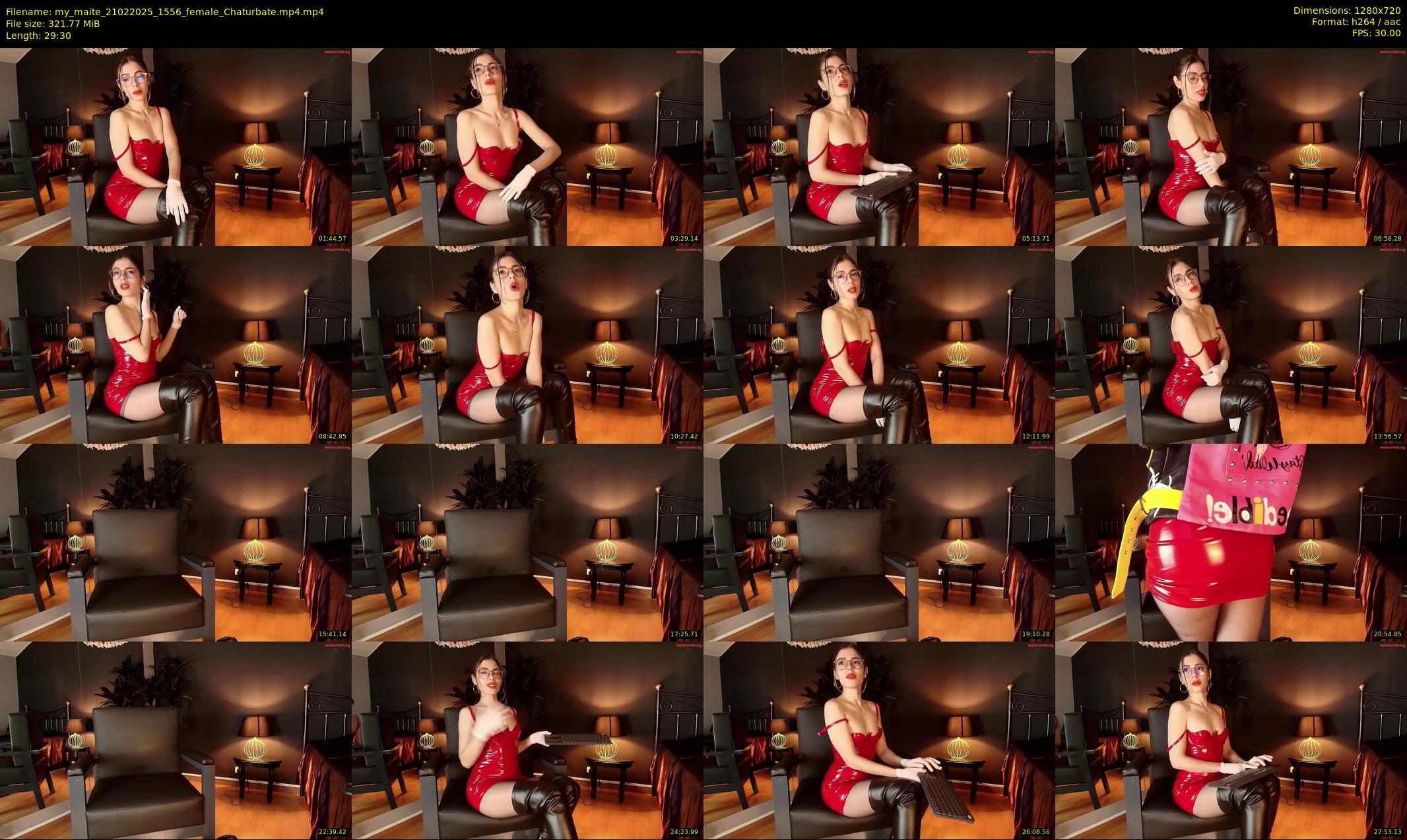 my_maite — 30 minute Chaturbate female cam show recording, 720p, Feb 21, 2025