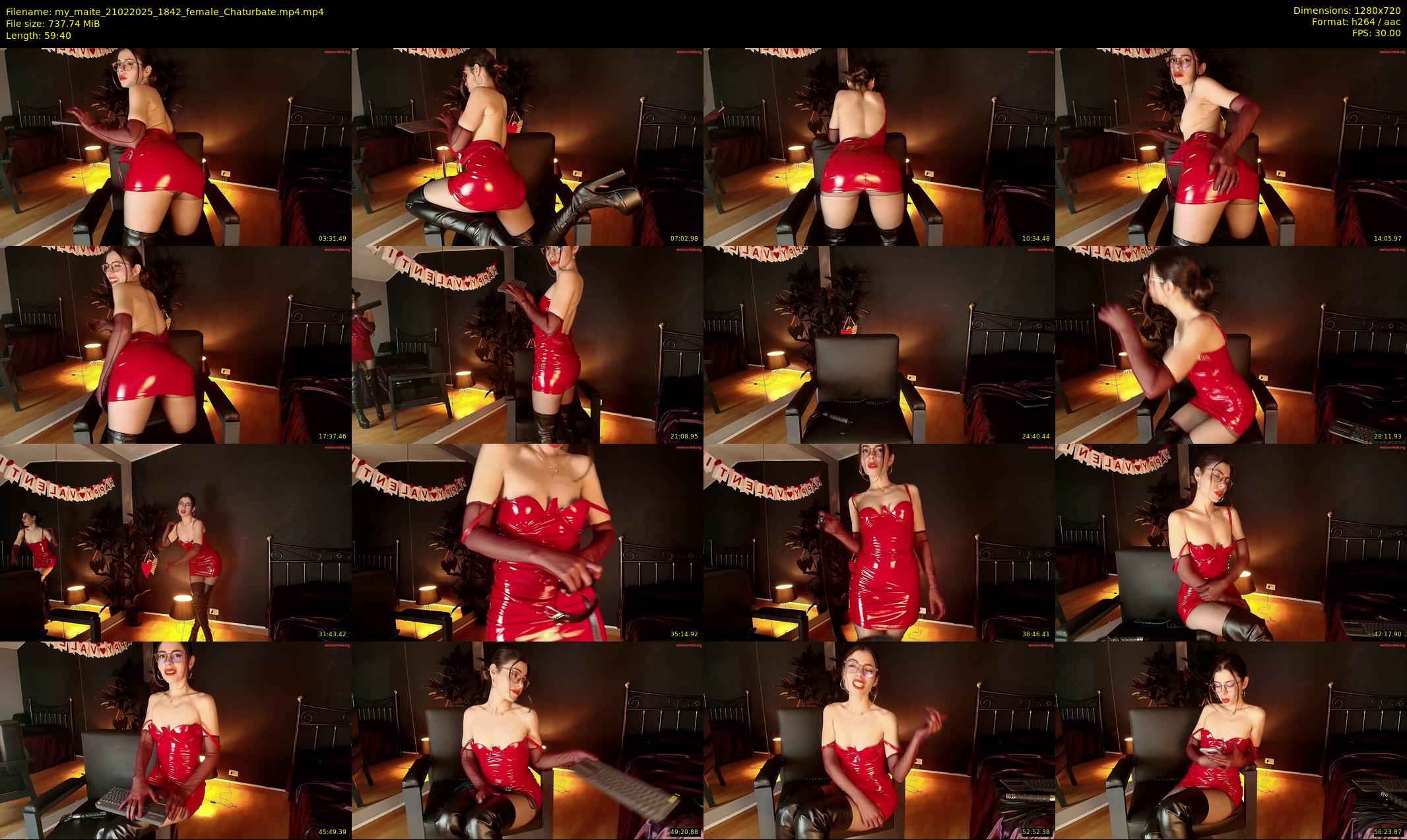 my_maite — 60 minute Chaturbate female cam show recording, 720p, Feb 21, 2025