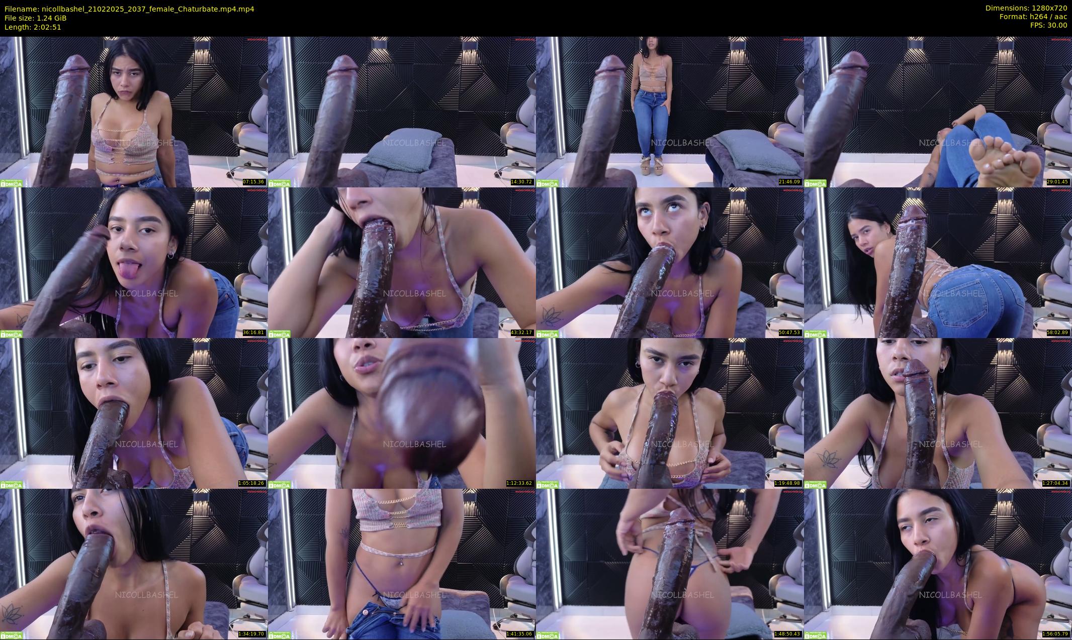 nicollbashel — 123 minute Chaturbate female cam show recording, 720p, Feb 21, 2025