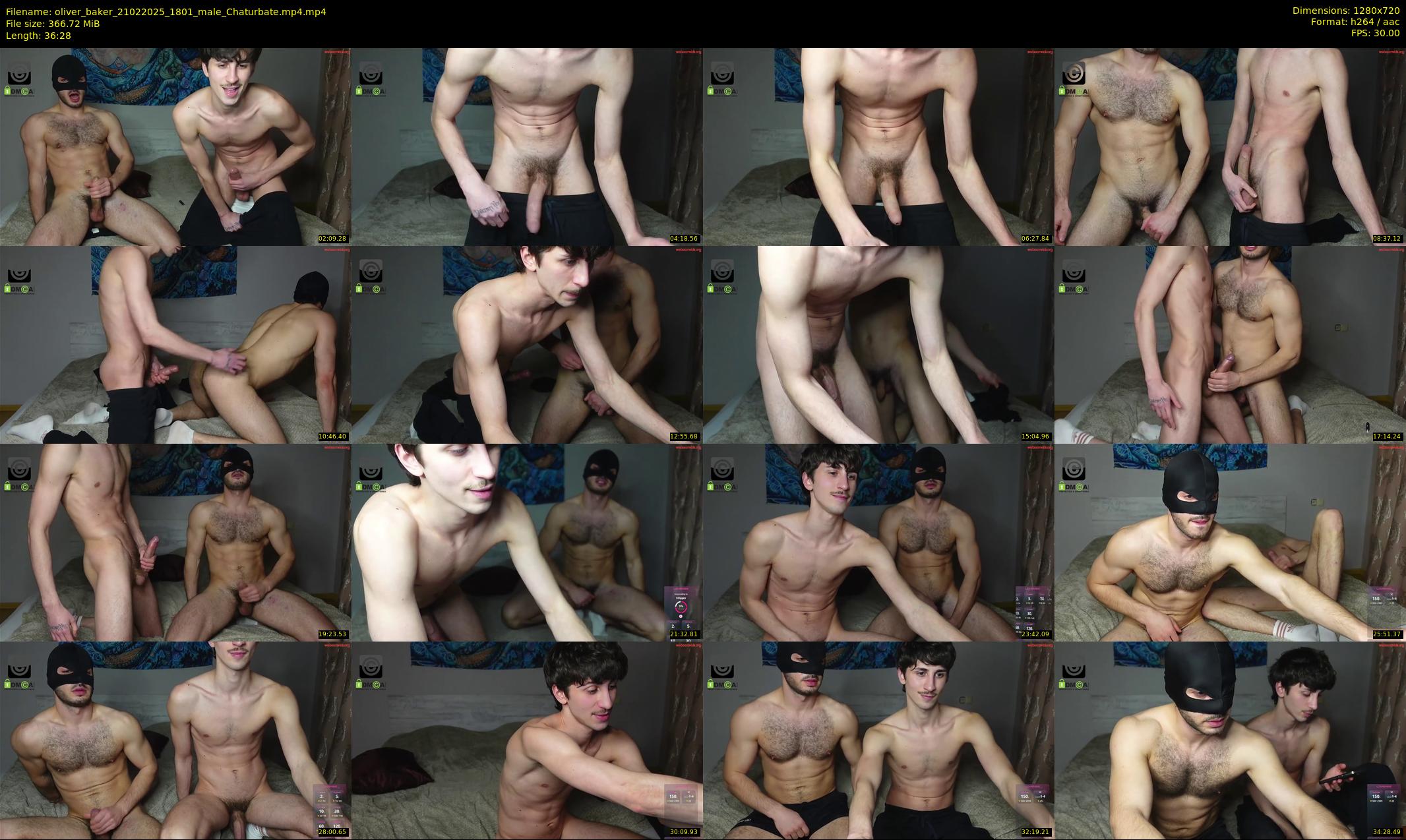 oliver_baker — 37 minute Chaturbate male cam show recording, 720p, Feb 21, 2025