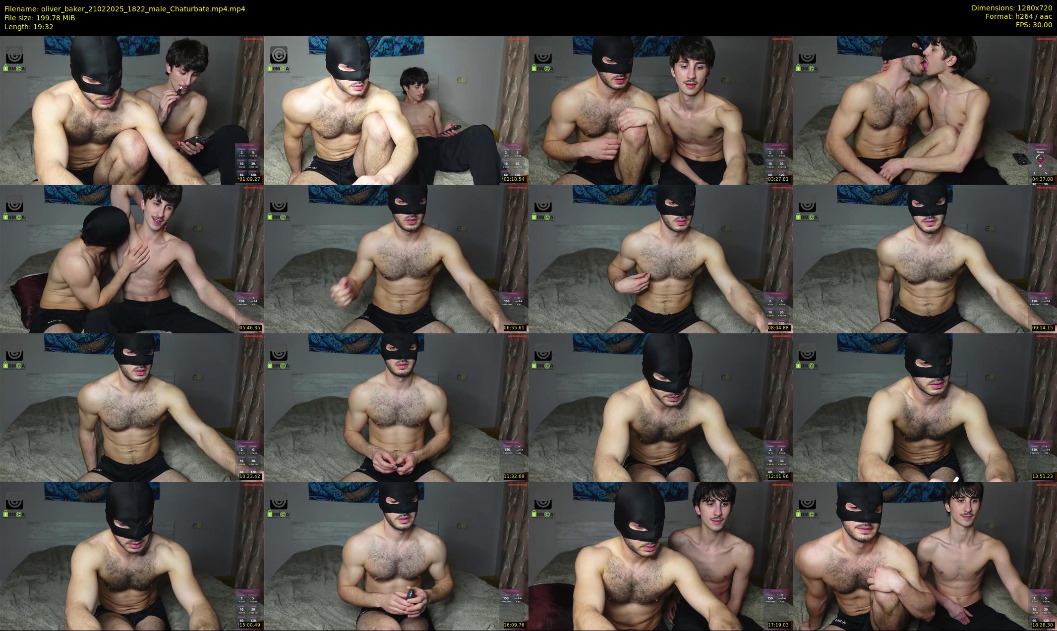 oliver_baker — 20 minute Chaturbate male cam show recording, 720p, Feb 21, 2025
