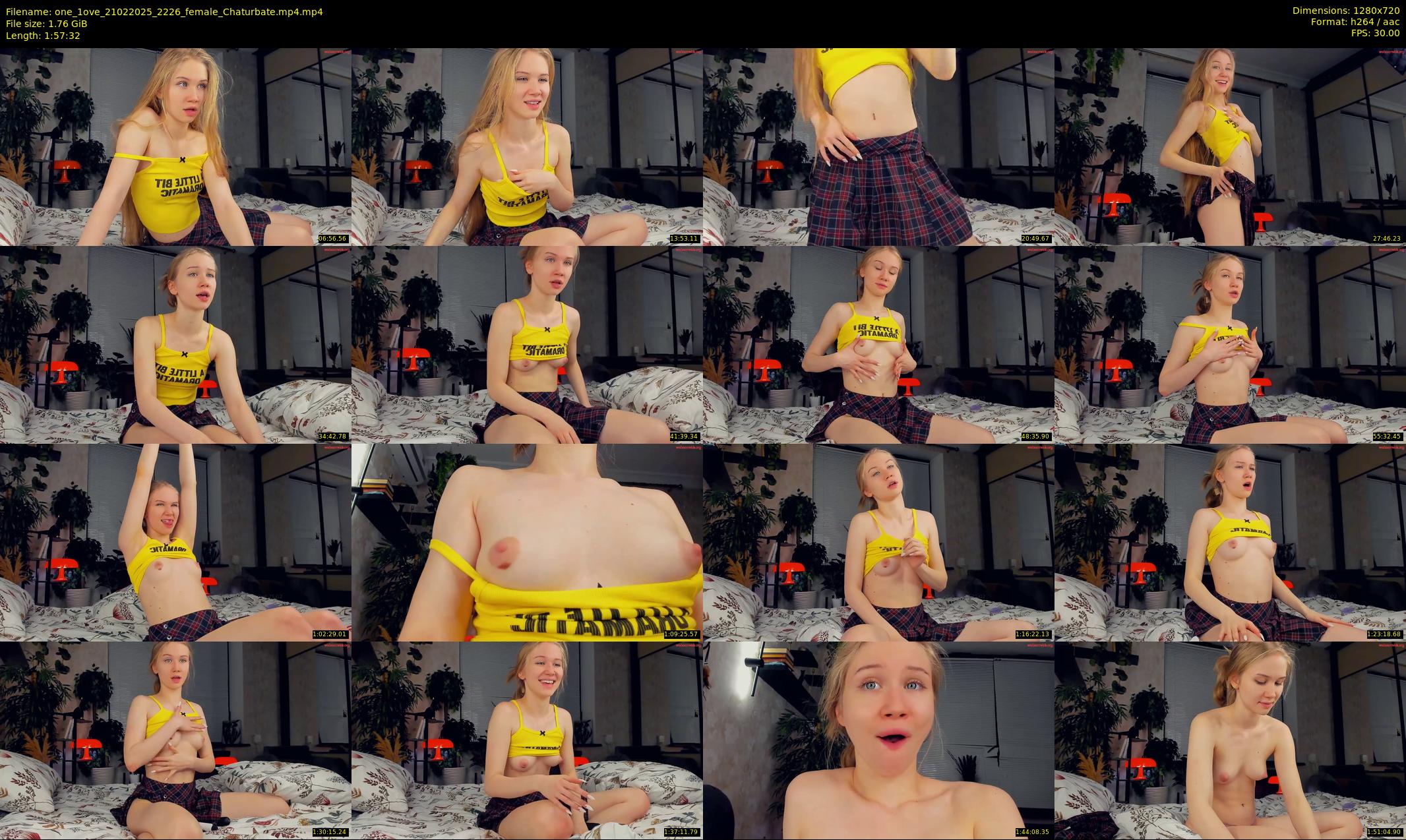 one_1ove — 118 minute Chaturbate female cam show recording, 720p, Feb 21, 2025