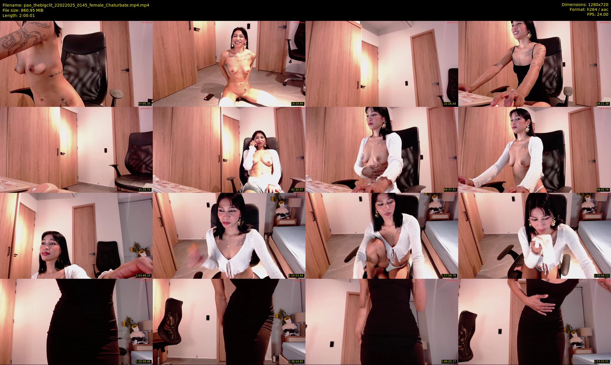 pao_thebigclit — 121 minute Chaturbate female cam show recording, 720p, Feb 22, 2025