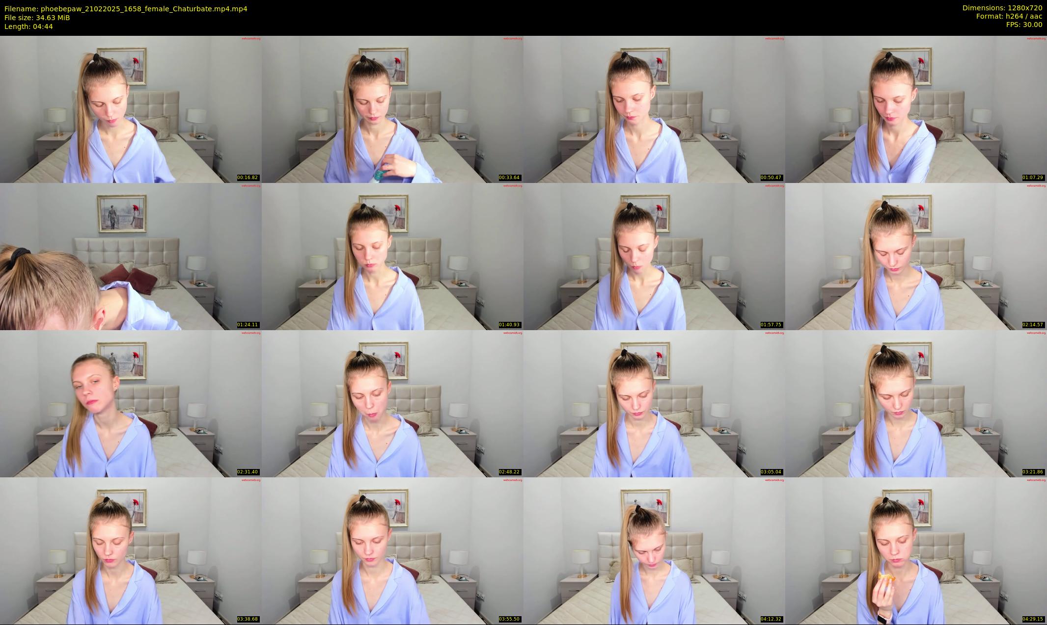 phoebepaw — 5 minute Chaturbate female cam show recording, 720p, Feb 21, 2025