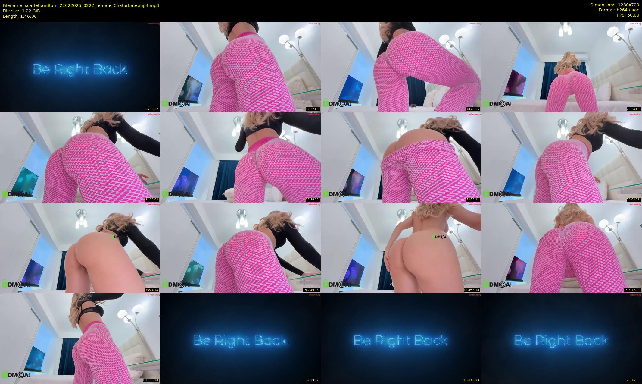 scarlettandtom — 107 minute Chaturbate couple cam show recording, 720p, Feb 22, 2025