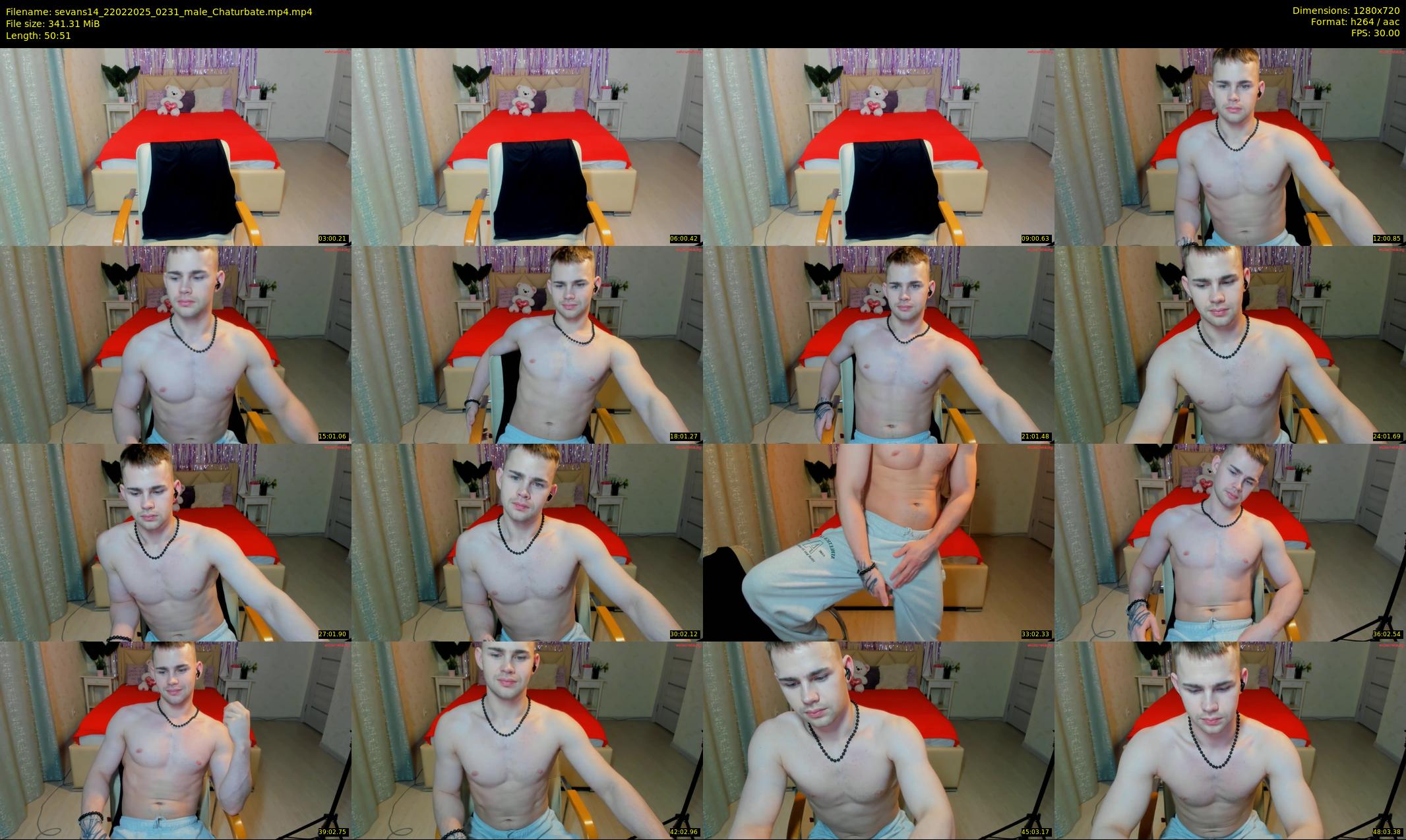 sevans14 — 51 minute Chaturbate male cam show recording, 720p, Feb 22, 2025