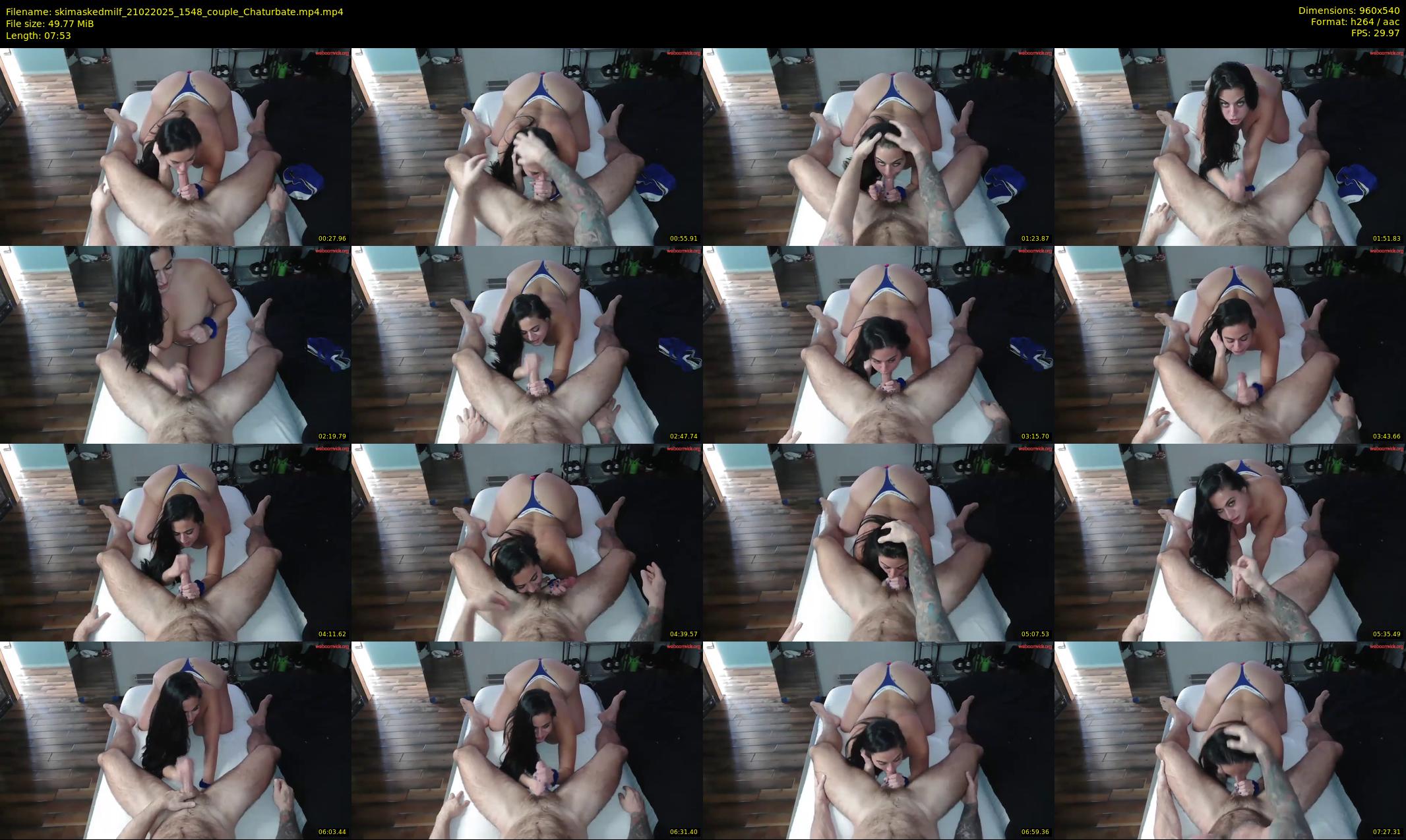 skimaskedmilf — 8 minute Chaturbate female cam show recording, 480p, Feb 21, 2025