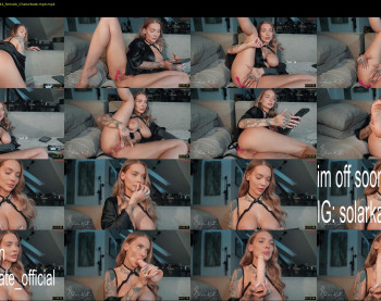solar_kate — 23 minute Chaturbate female cam show recording, 720p, Feb 21, 2025