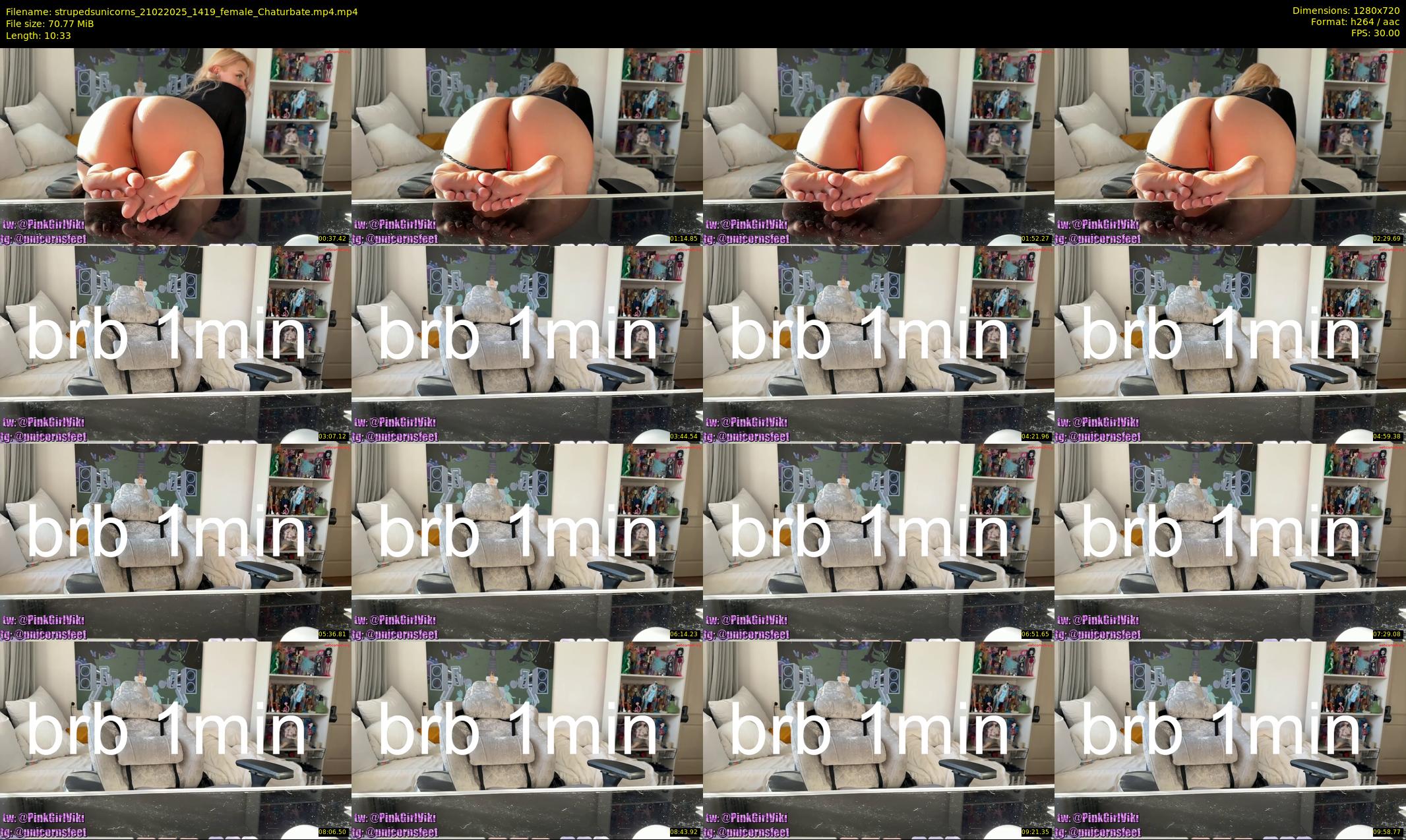 strupedsunicorns — 11 minute Chaturbate couple cam show recording, 720p, Feb 21, 2025