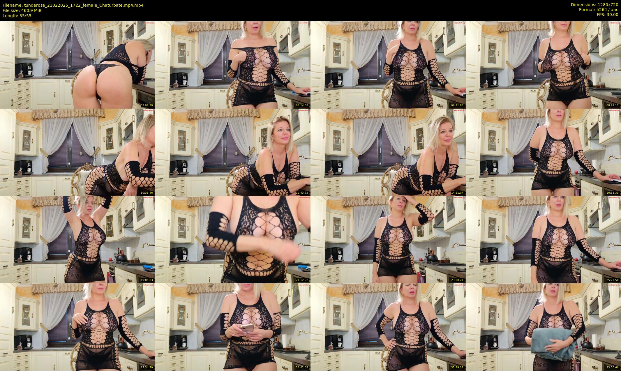 tunderose — 36 minute Chaturbate female cam show recording, 720p, Feb 21, 2025