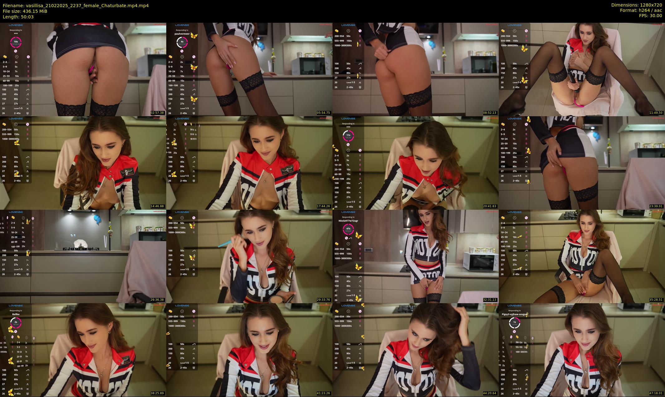 vasillisa — 51 minute Chaturbate female cam show recording, 720p, Feb 21, 2025