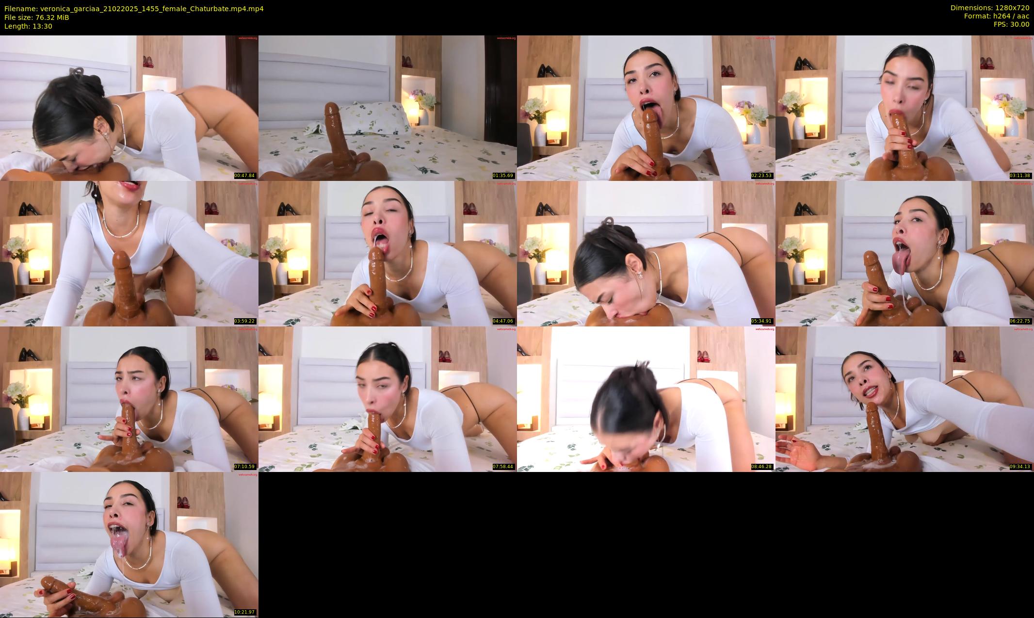 veronica_garciaa — 14 minute Chaturbate female cam show recording, 720p, Feb 21, 2025