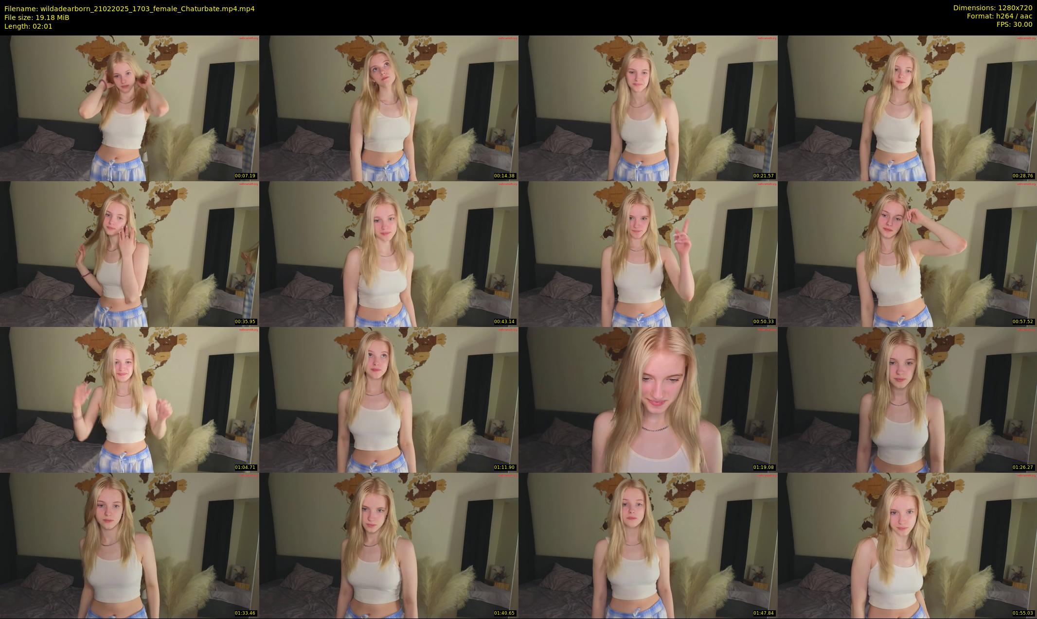 wildadearborn — 3 minute Chaturbate female cam show recording, 720p, Feb 21, 2025
