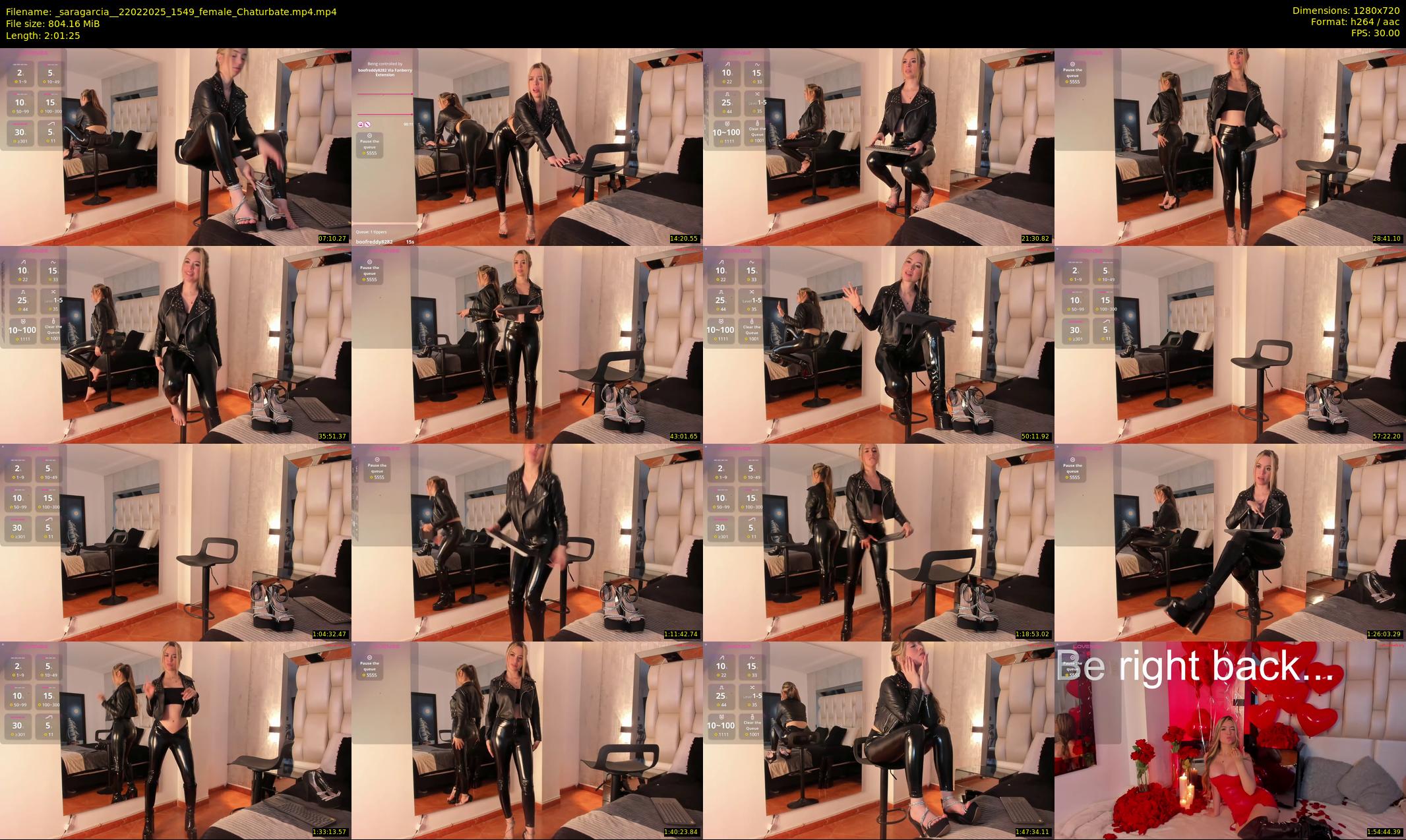 _saragarcia_ — 122 minute Chaturbate female cam show recording, 720p, Feb 22, 2025