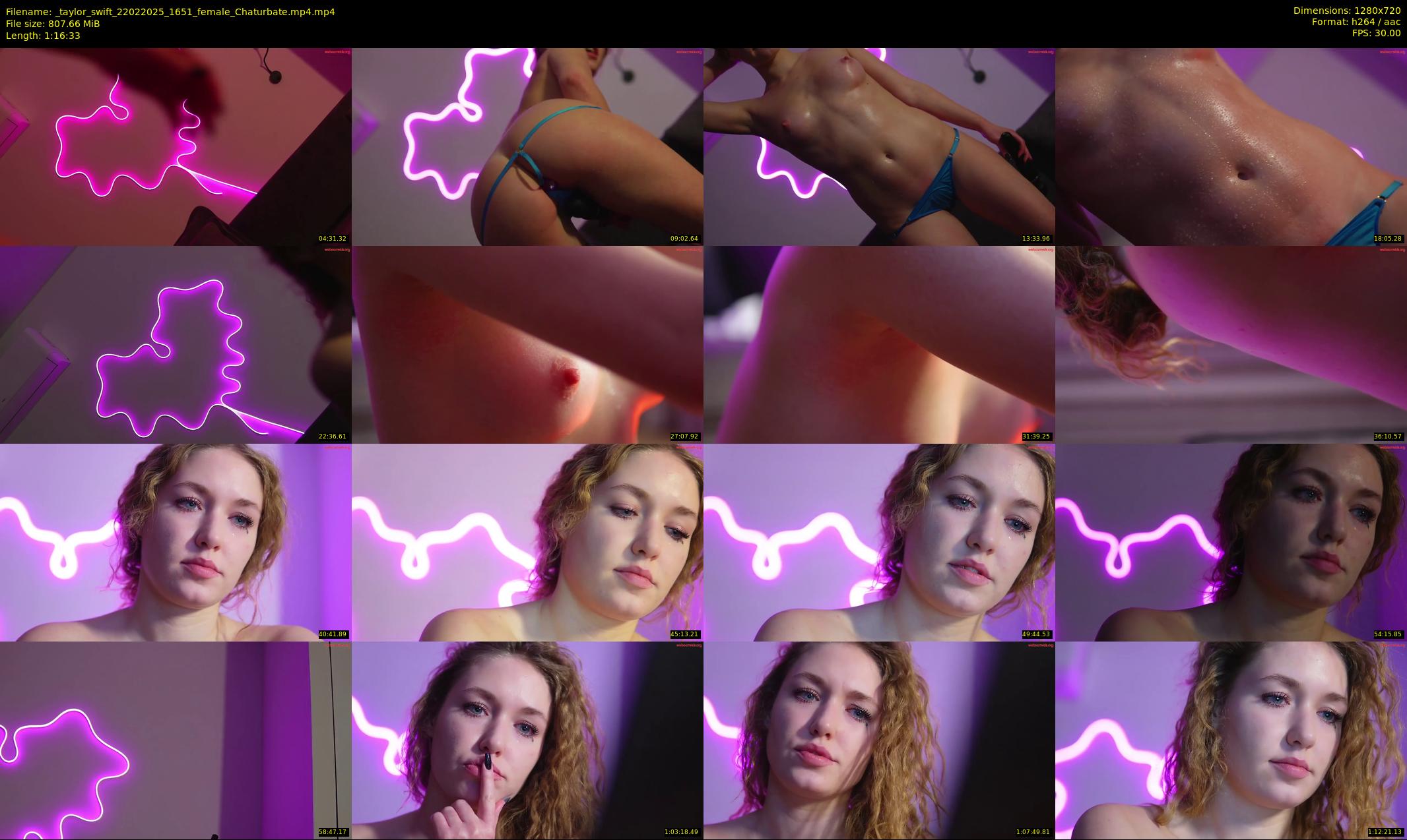 _taylor_swift — 77 minute Chaturbate female cam show recording, 720p, Feb 22, 2025