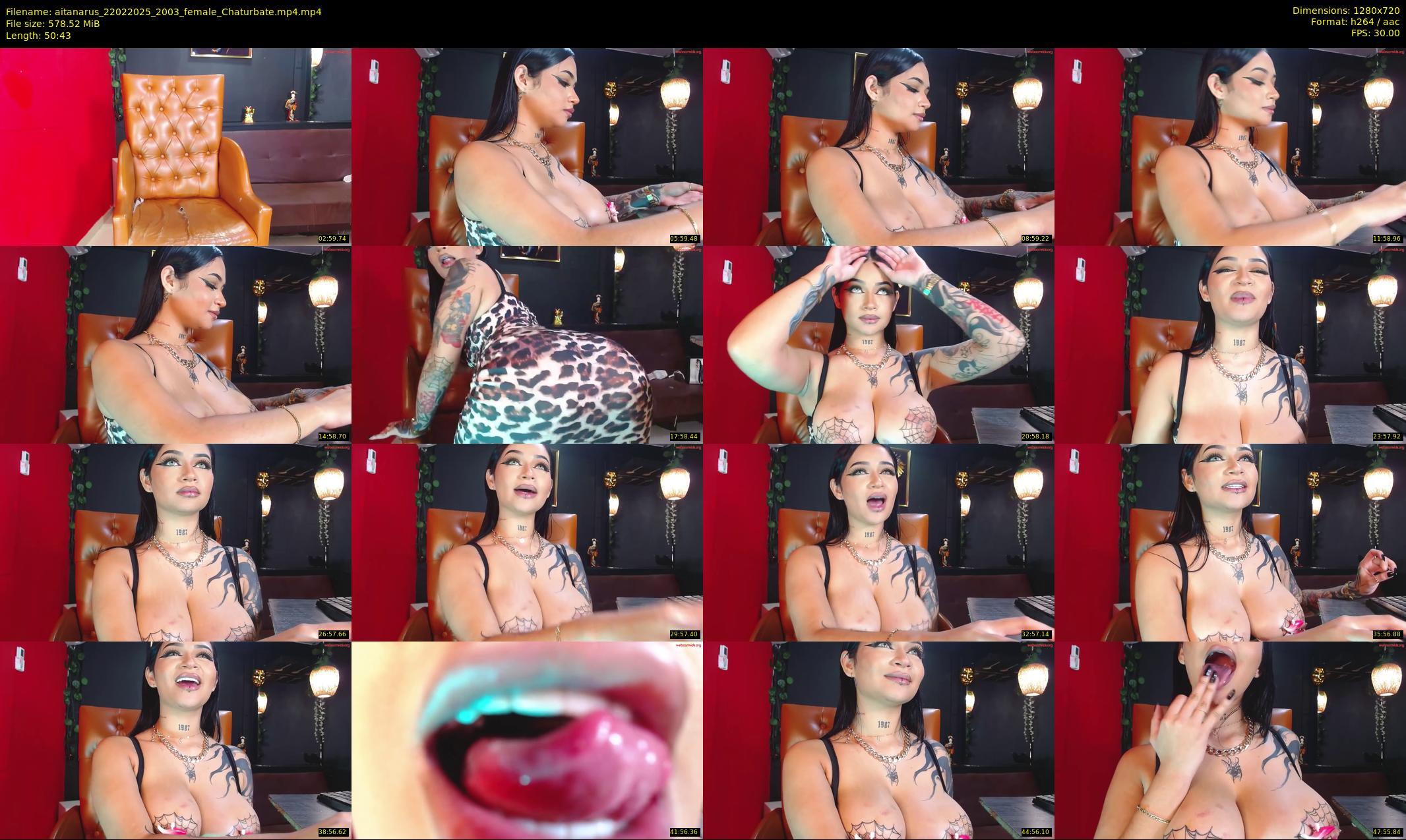 aitanarus — 51 minute Chaturbate female cam show recording, 720p, Feb 22, 2025