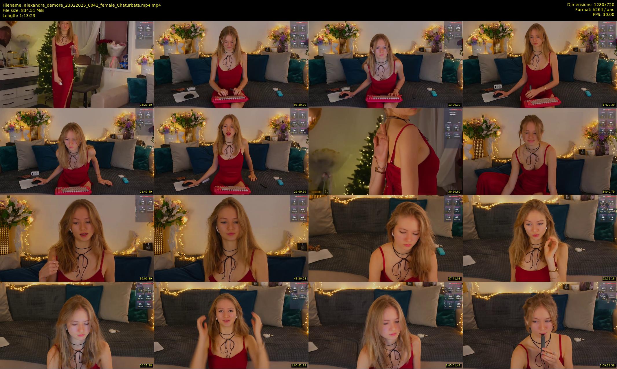 alexandra_demore — 74 minute Chaturbate female cam show recording, 720p, Feb 23, 2025