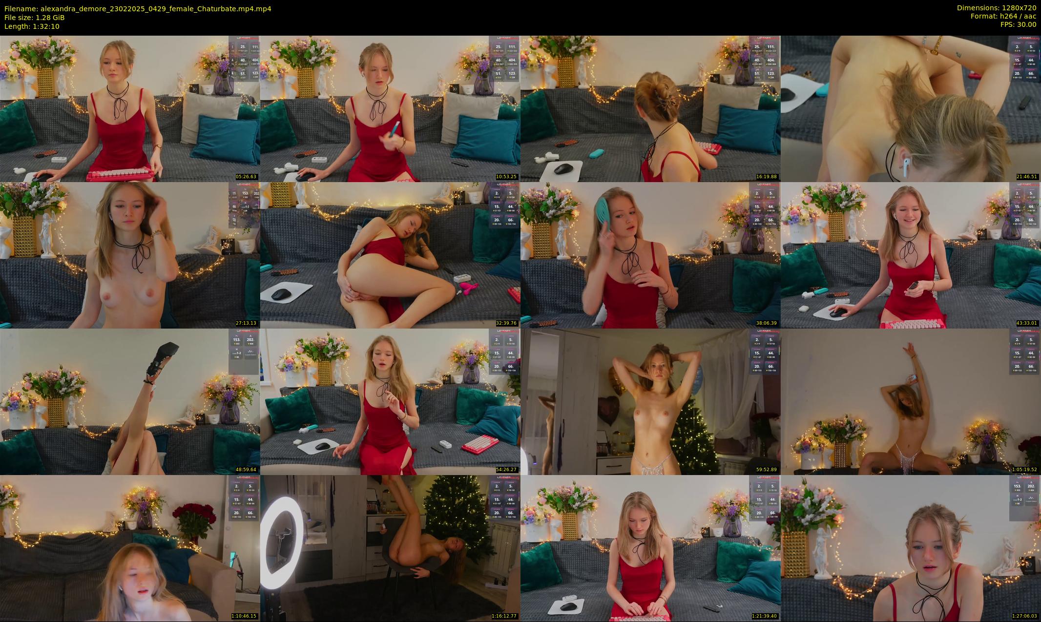 alexandra_demore — 93 minute Chaturbate female cam show recording, 720p, Feb 23, 2025