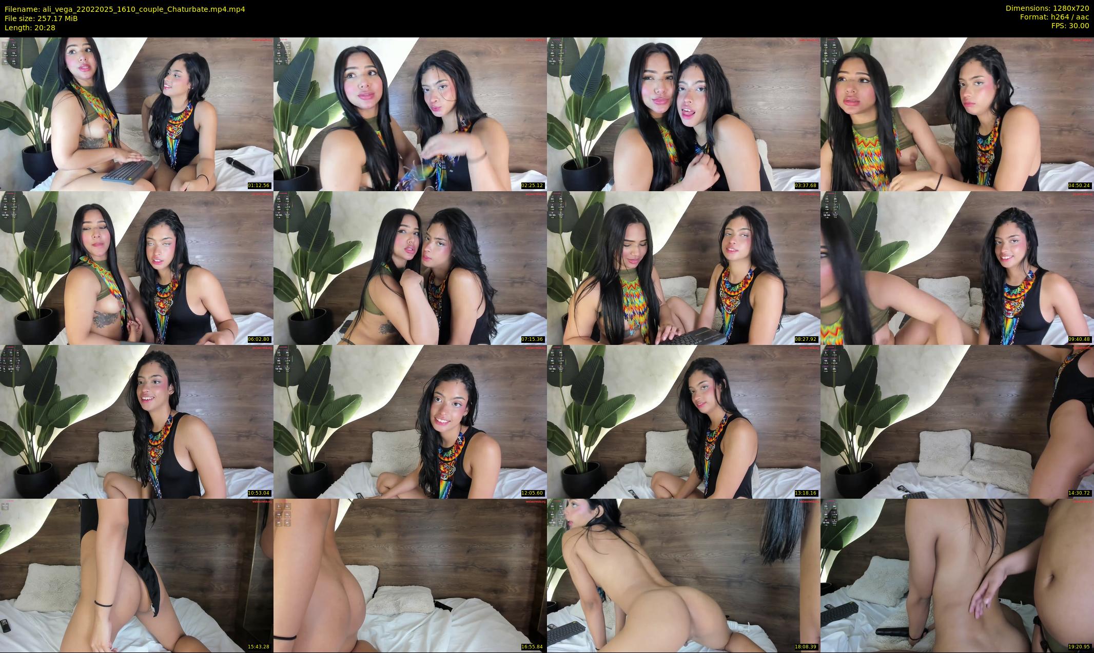 ali_vega — 21 minute Chaturbate couple cam show recording, 720p, Feb 22, 2025