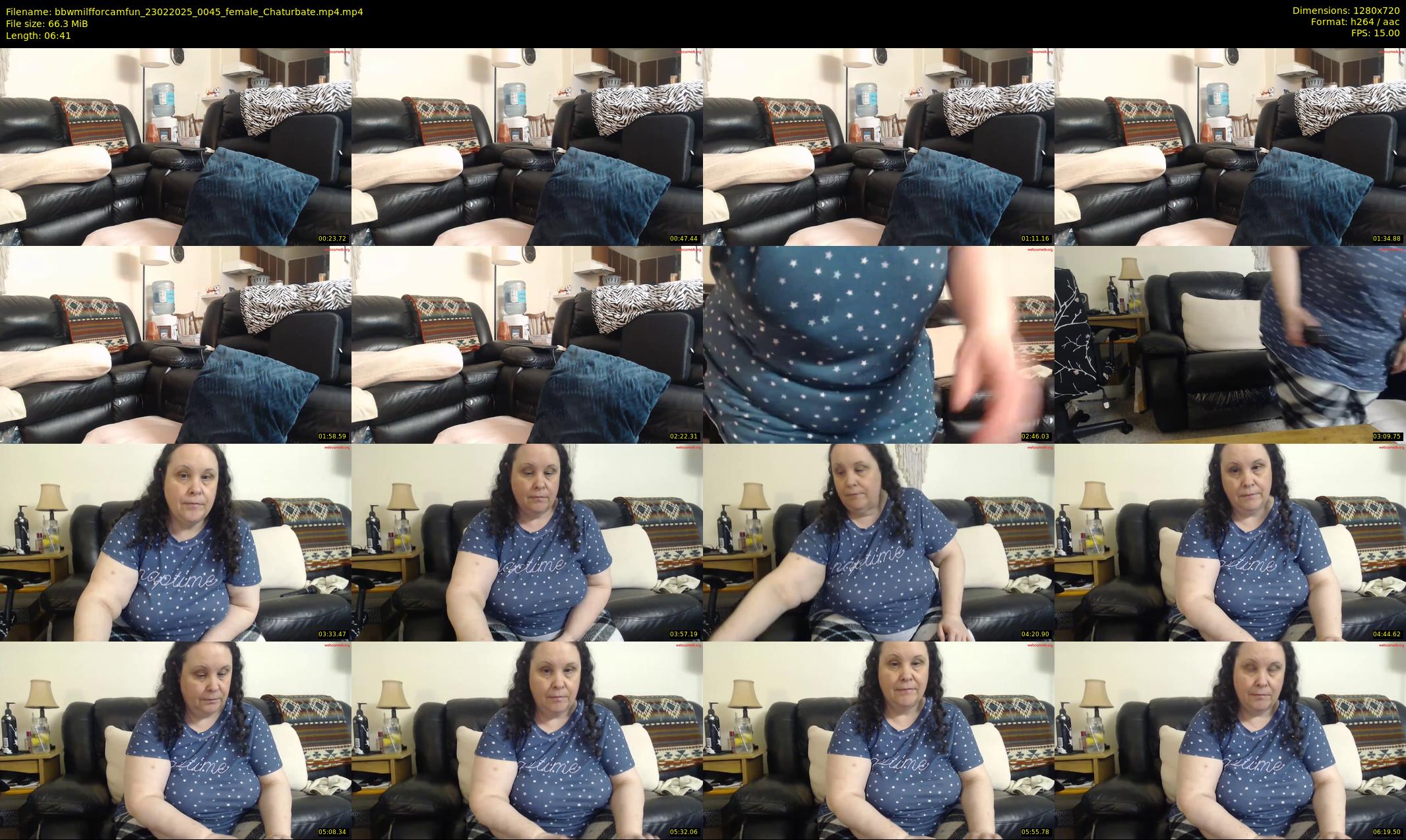 bbwmilfforcamfun — 7 minute Chaturbate female cam show recording, 720p, Feb 23, 2025