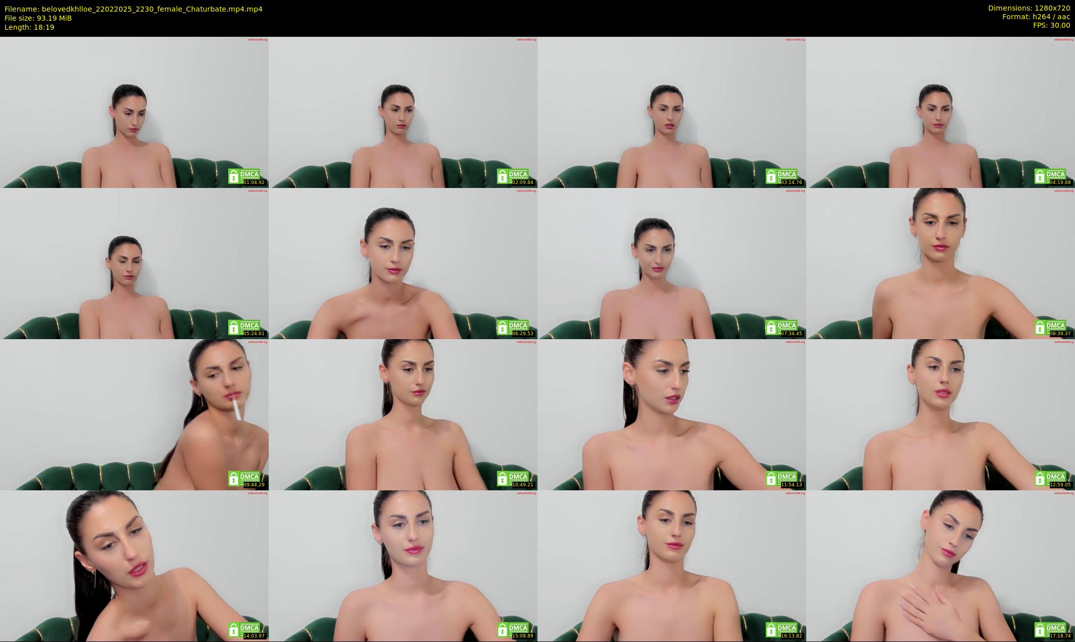 belovedkhlloe — 19 minute Chaturbate female cam show recording, 720p, Feb 22, 2025